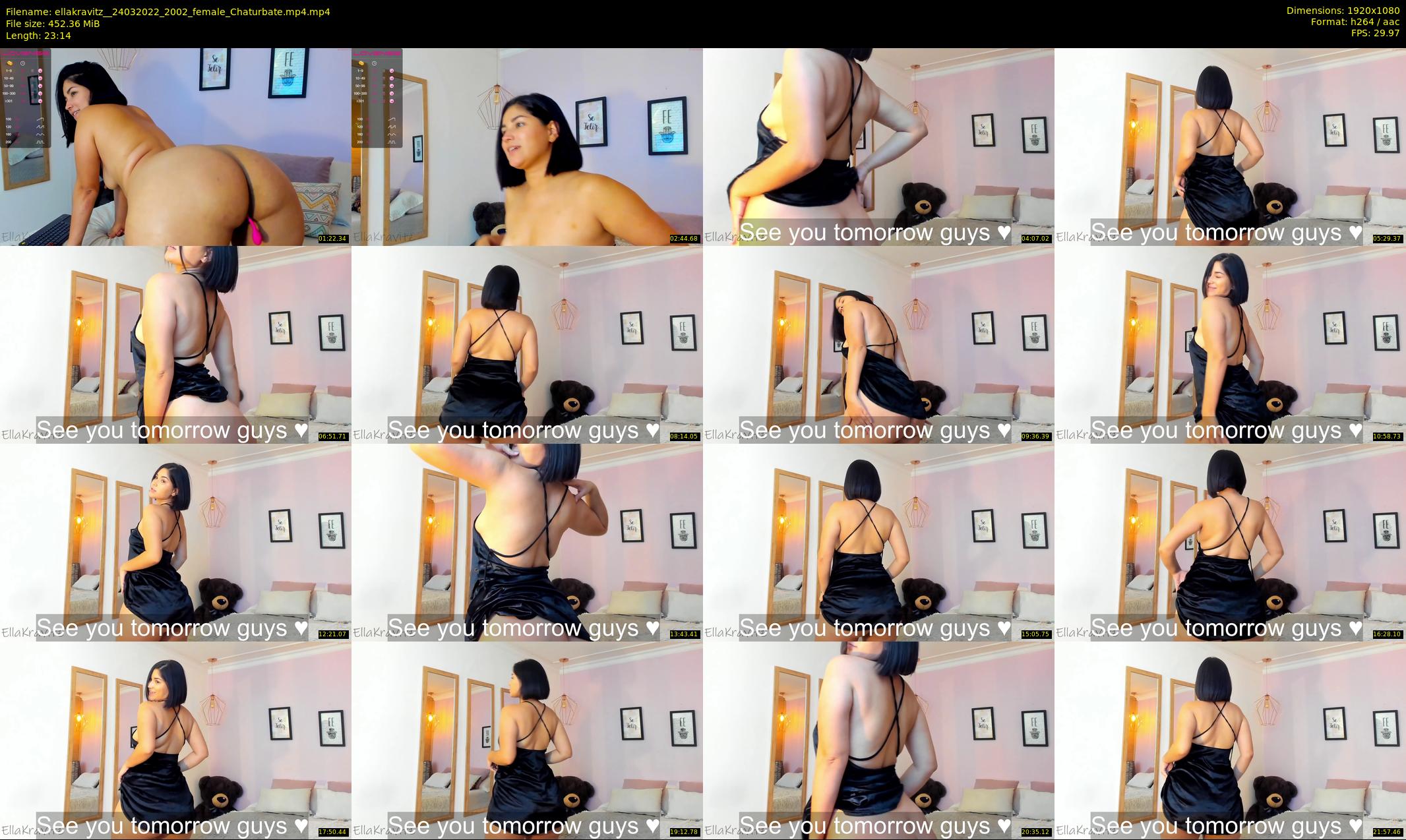 ellakravitz_ — 24 minute Chaturbate female cam show recording, 1080p, Mar 24, 2022