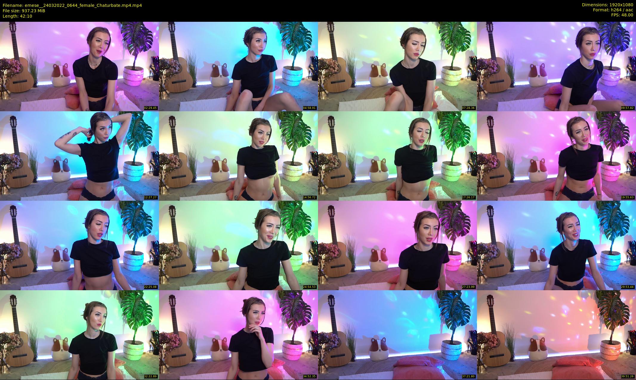 emese_ — 43 minute Chaturbate female cam show recording, 1080p, Mar 24, 2022