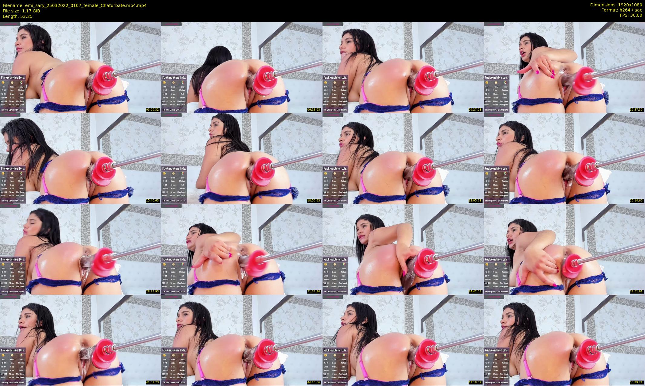 emi_sary — 54 minute Chaturbate female cam show recording, 1080p, Mar 25, 2022