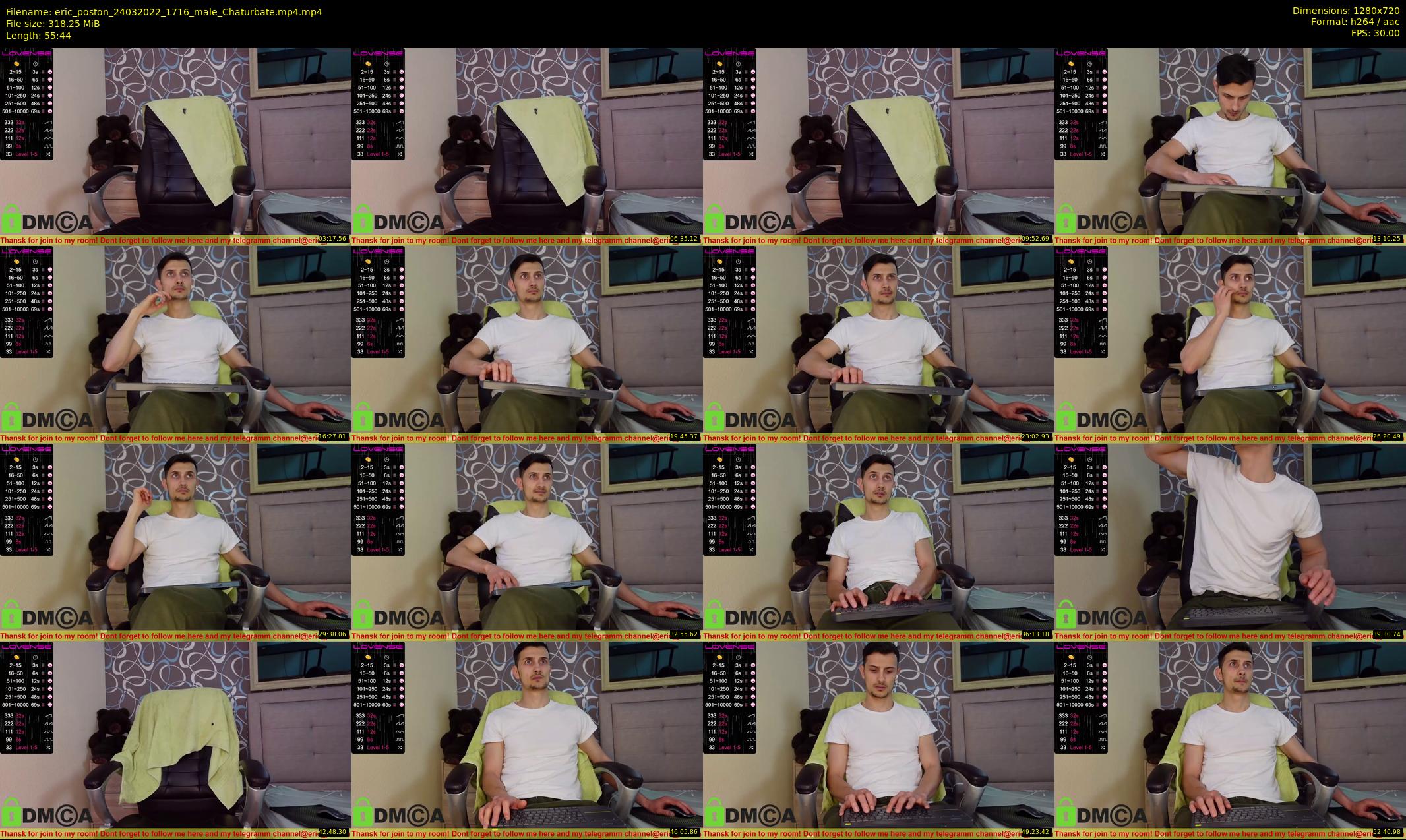 eric_poston — 56 minute Chaturbate male cam show recording, 720p, Mar 24, 2022