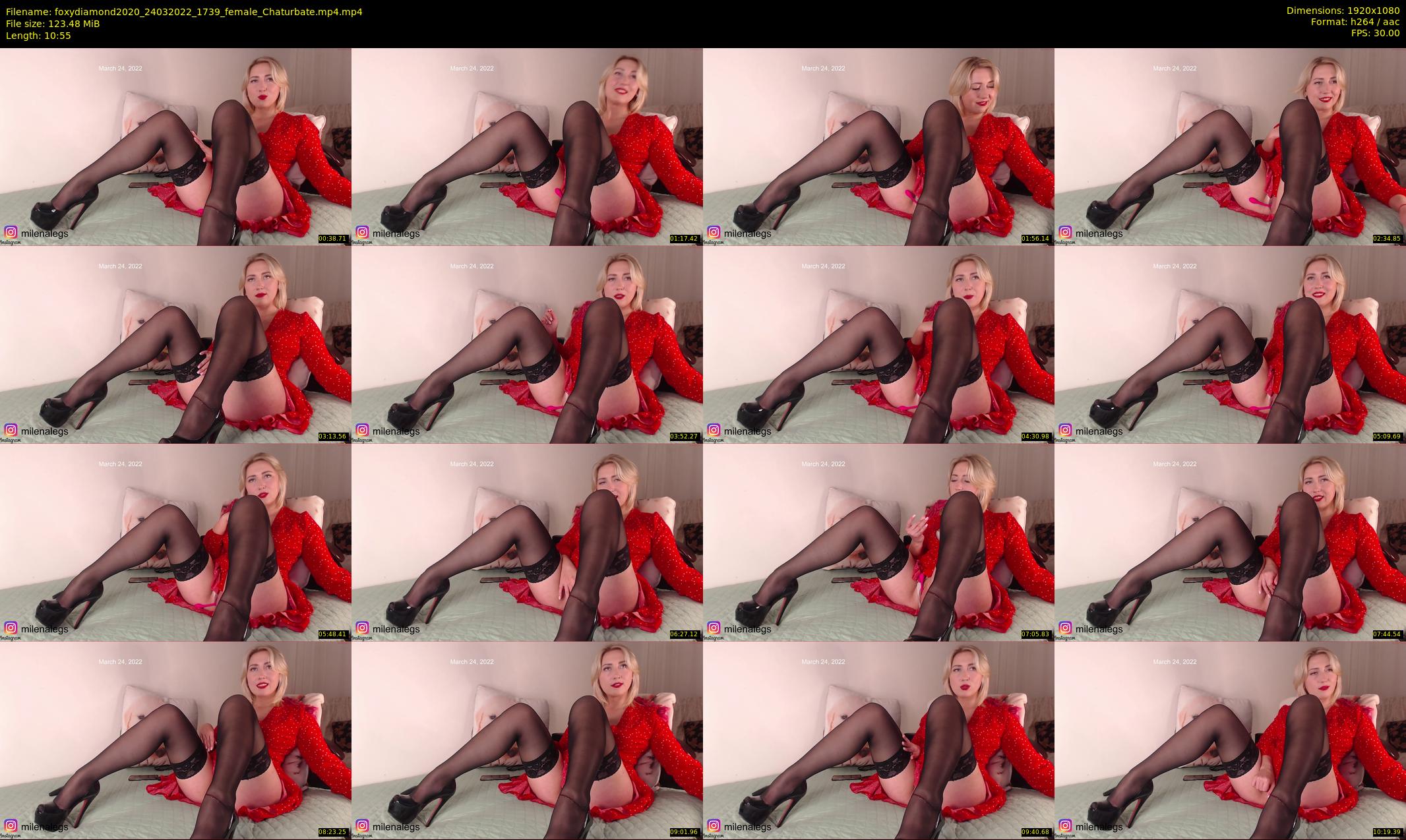 foxydiamond2020 — 11 minute Chaturbate female cam show recording, 1080p, Mar 24, 2022
