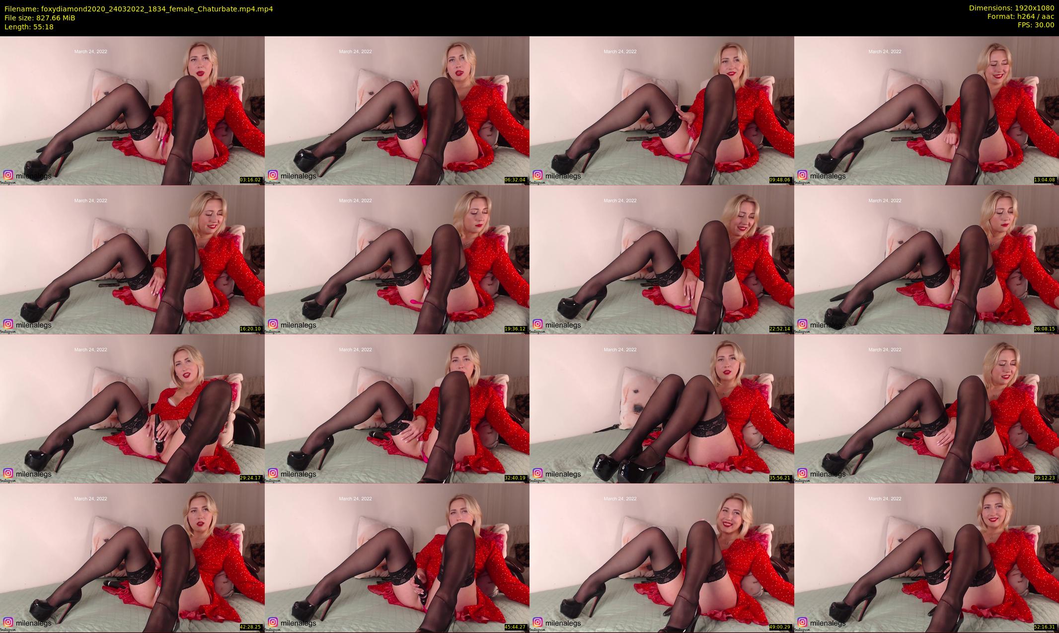 foxydiamond2020 — 56 minute Chaturbate female cam show recording, 1080p, Mar 24, 2022
