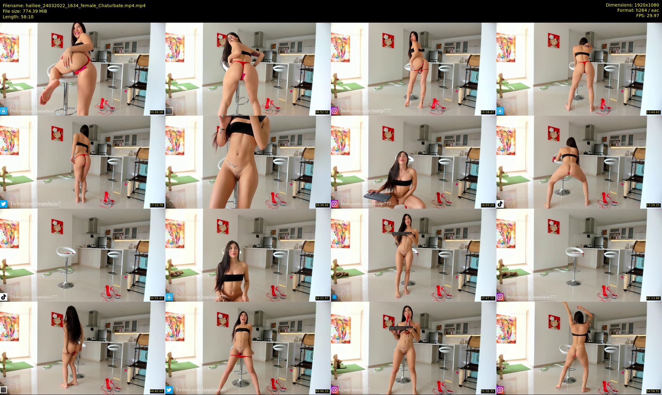 halliee — 59 minute Chaturbate couple cam show recording, 1080p, Mar 24, 2022