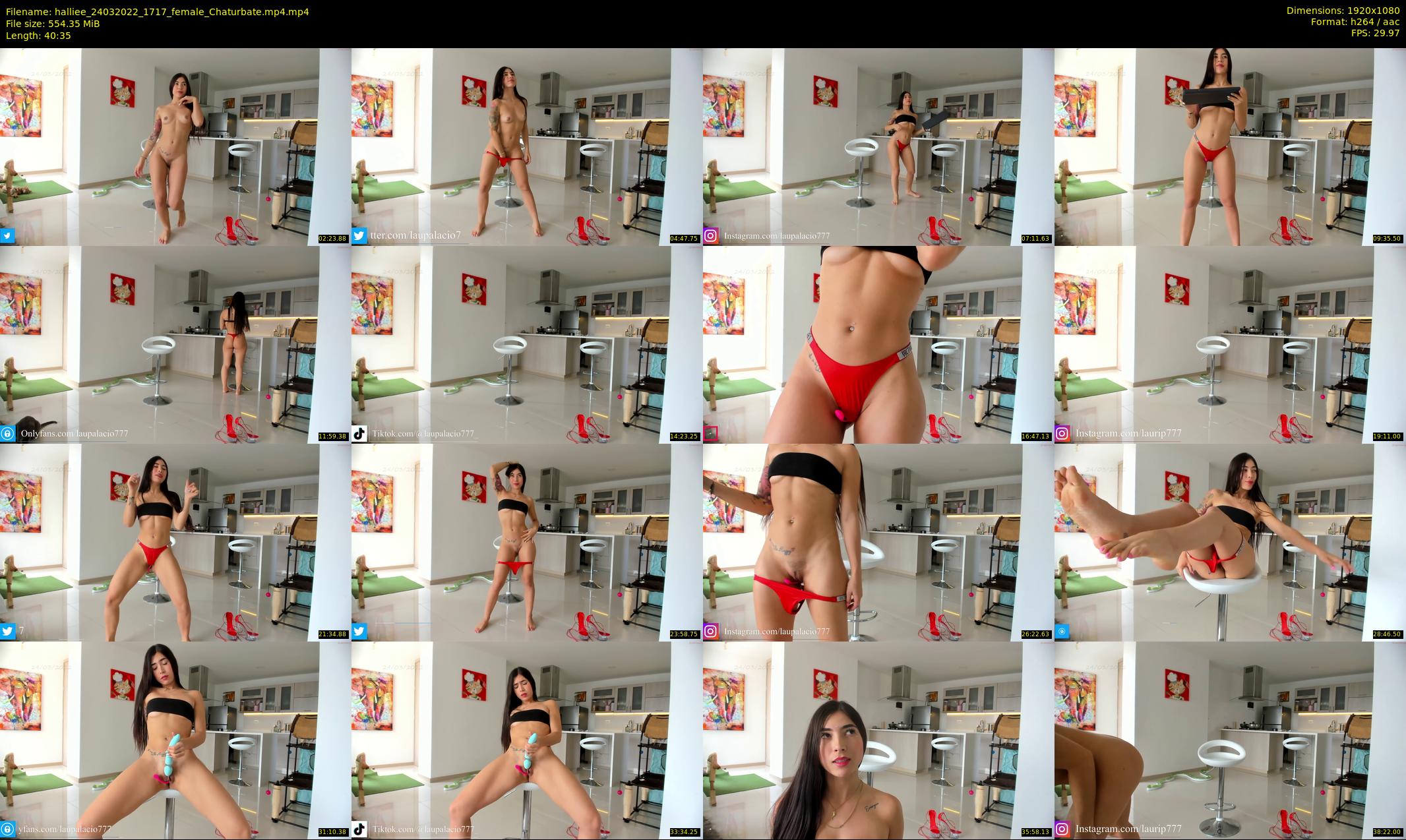 halliee — 41 minute Chaturbate couple cam show recording, 1080p, Mar 24, 2022