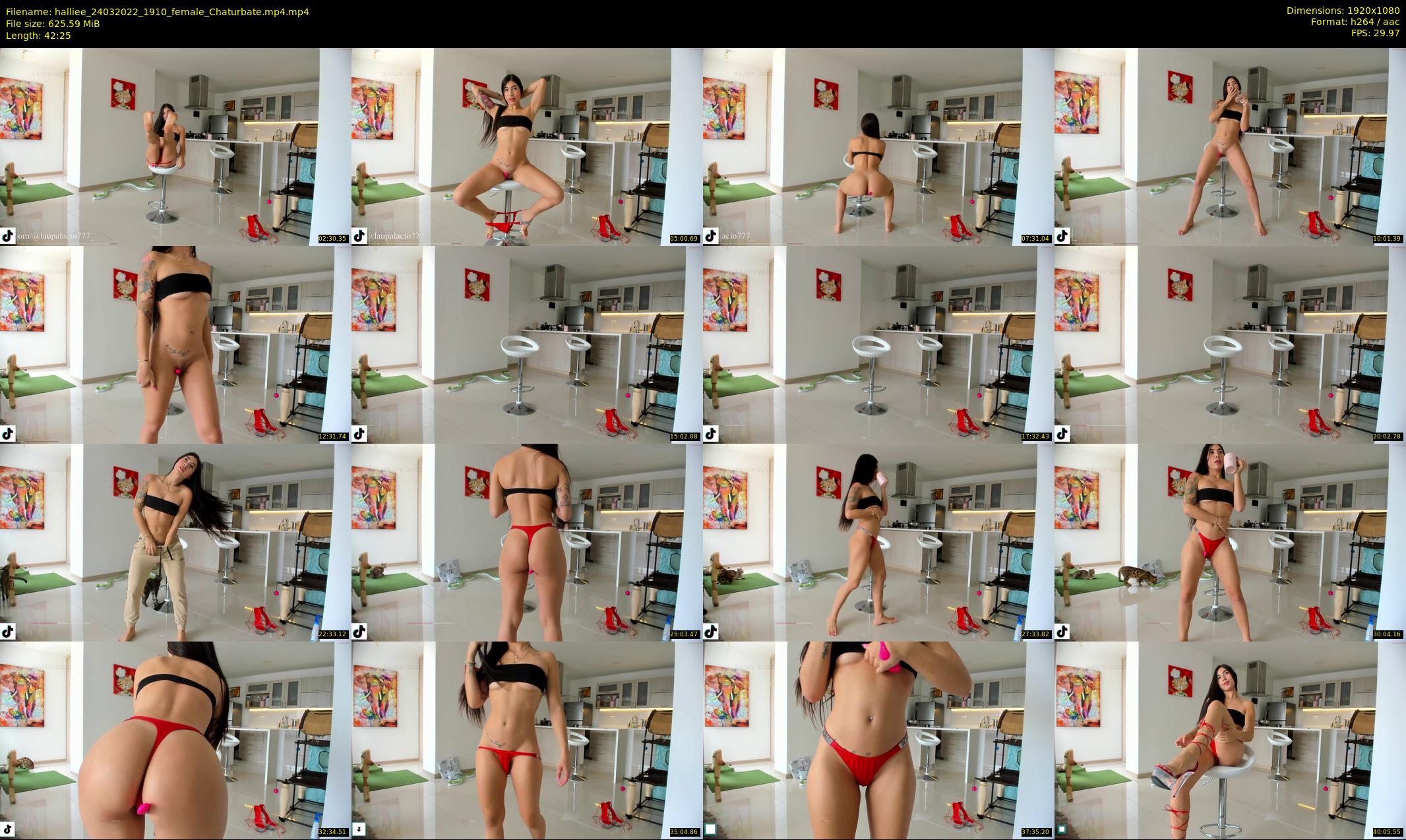halliee — 43 minute Chaturbate couple cam show recording, 1080p, Mar 24, 2022