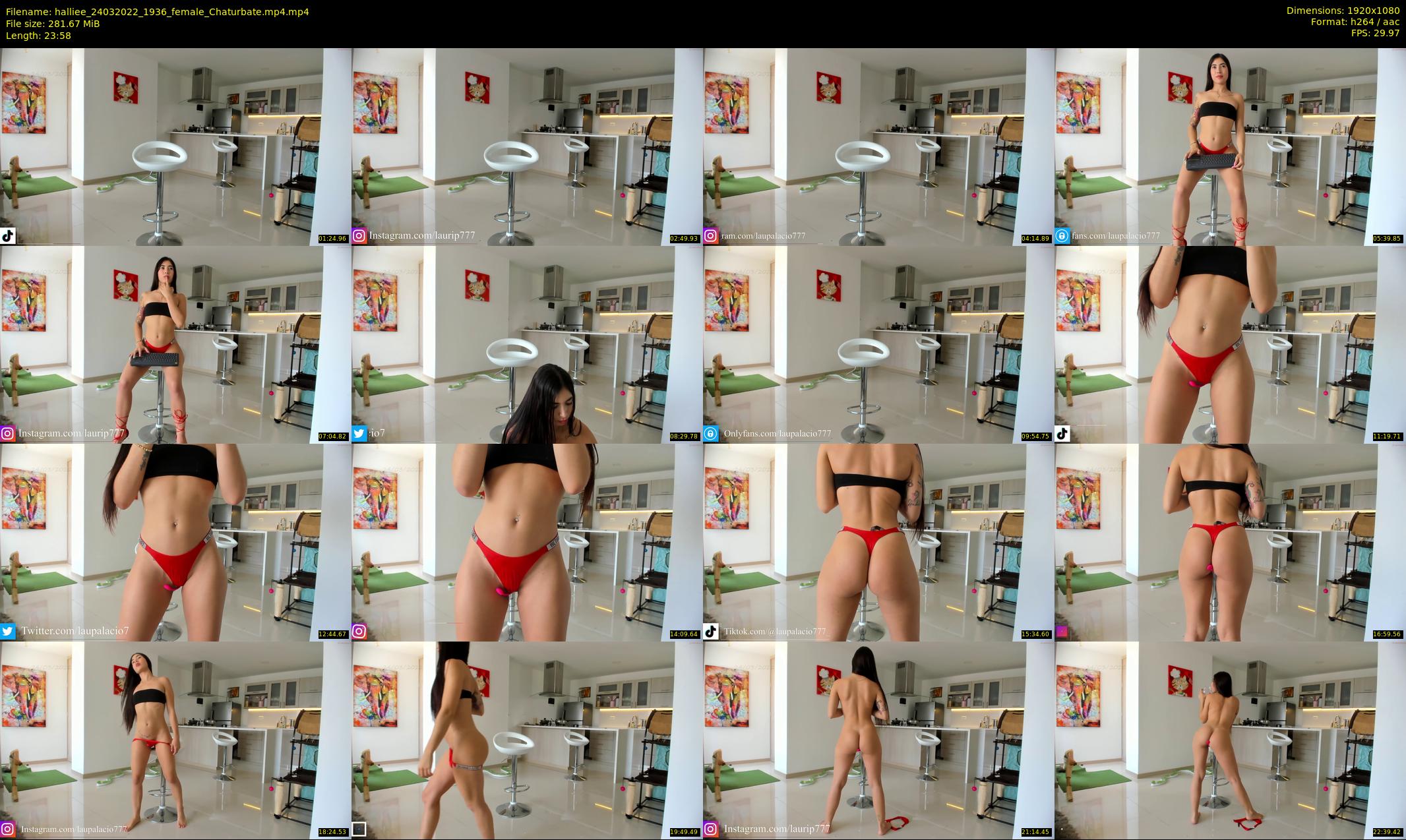 halliee — 24 minute Chaturbate couple cam show recording, 1080p, Mar 24, 2022