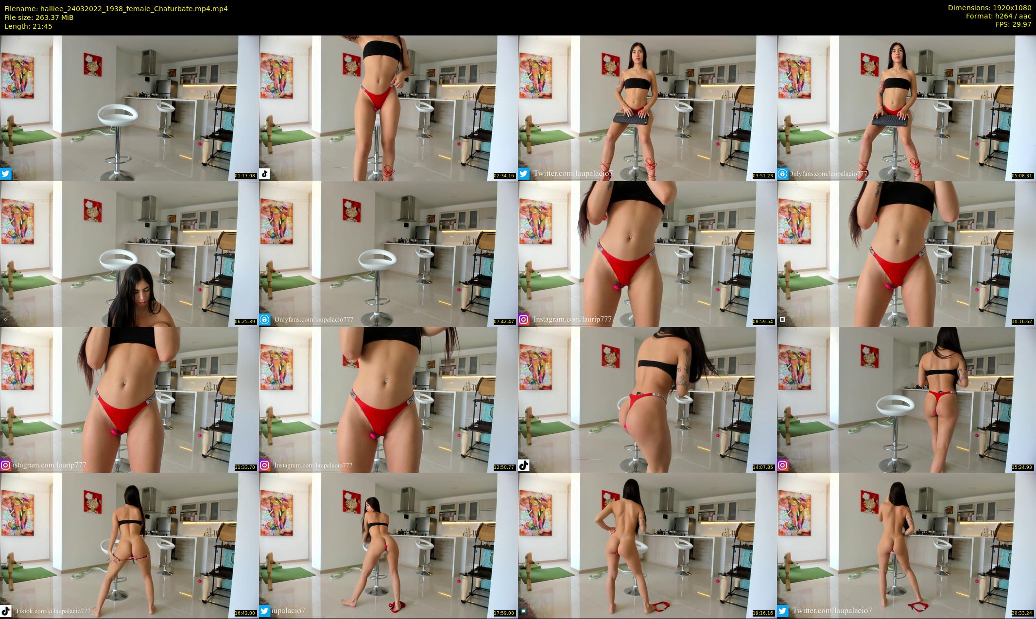 halliee — 22 minute Chaturbate couple cam show recording, 1080p, Mar 24, 2022