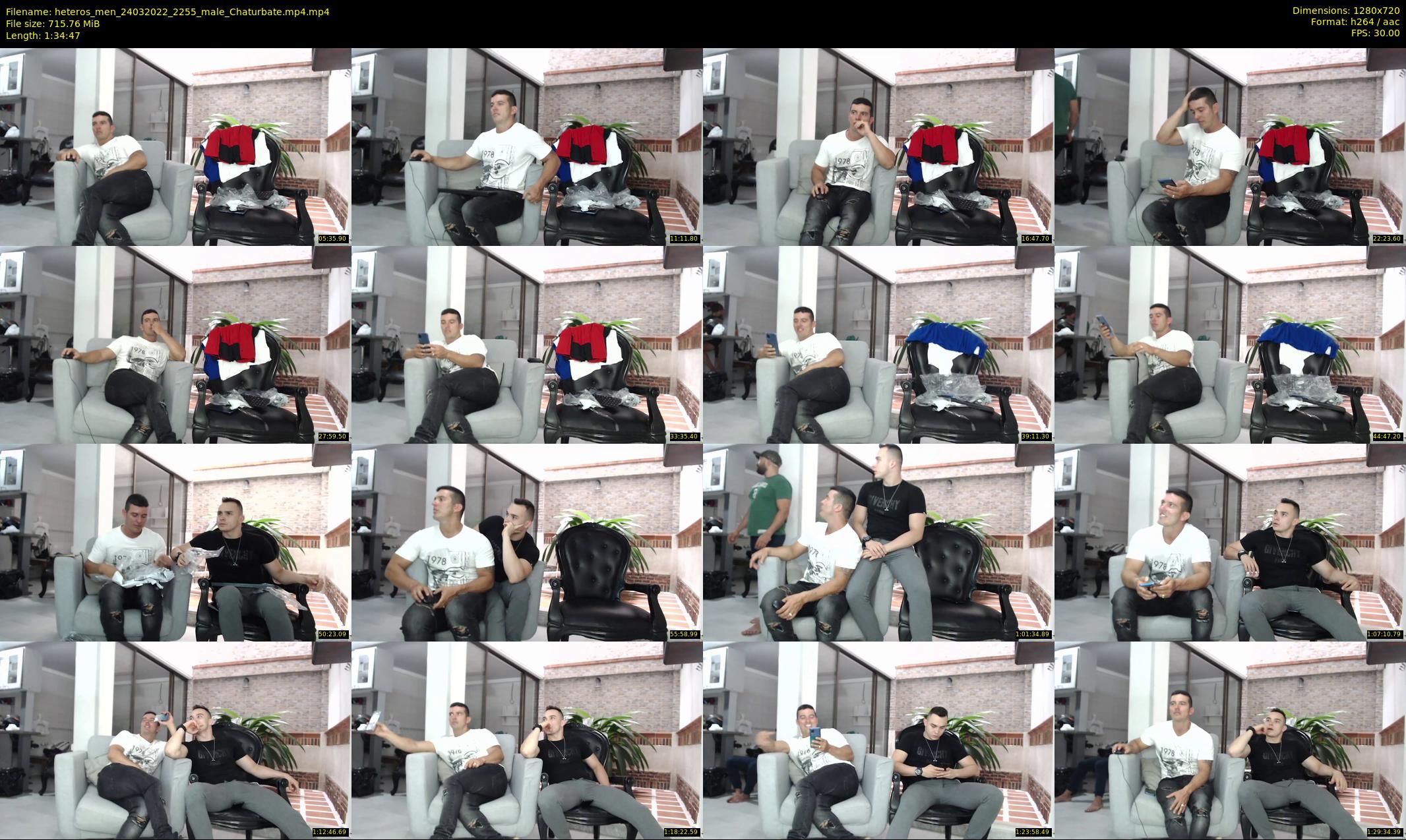 heteros_men — 95 minute Chaturbate male cam show recording, 720p, Mar 24, 2022