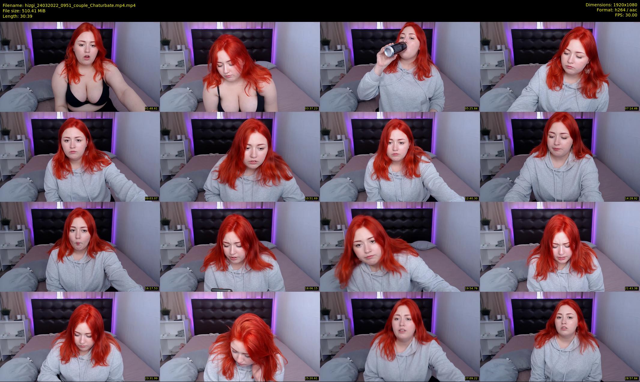 hizgi — 31 minute Chaturbate couple cam show recording, 1080p, Mar 24, 2022