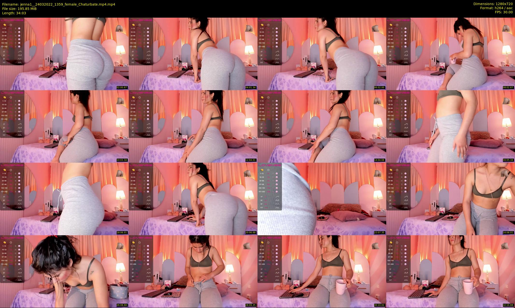 jenna1_ — 35 minute Chaturbate female cam show recording, 720p, Mar 24, 2022