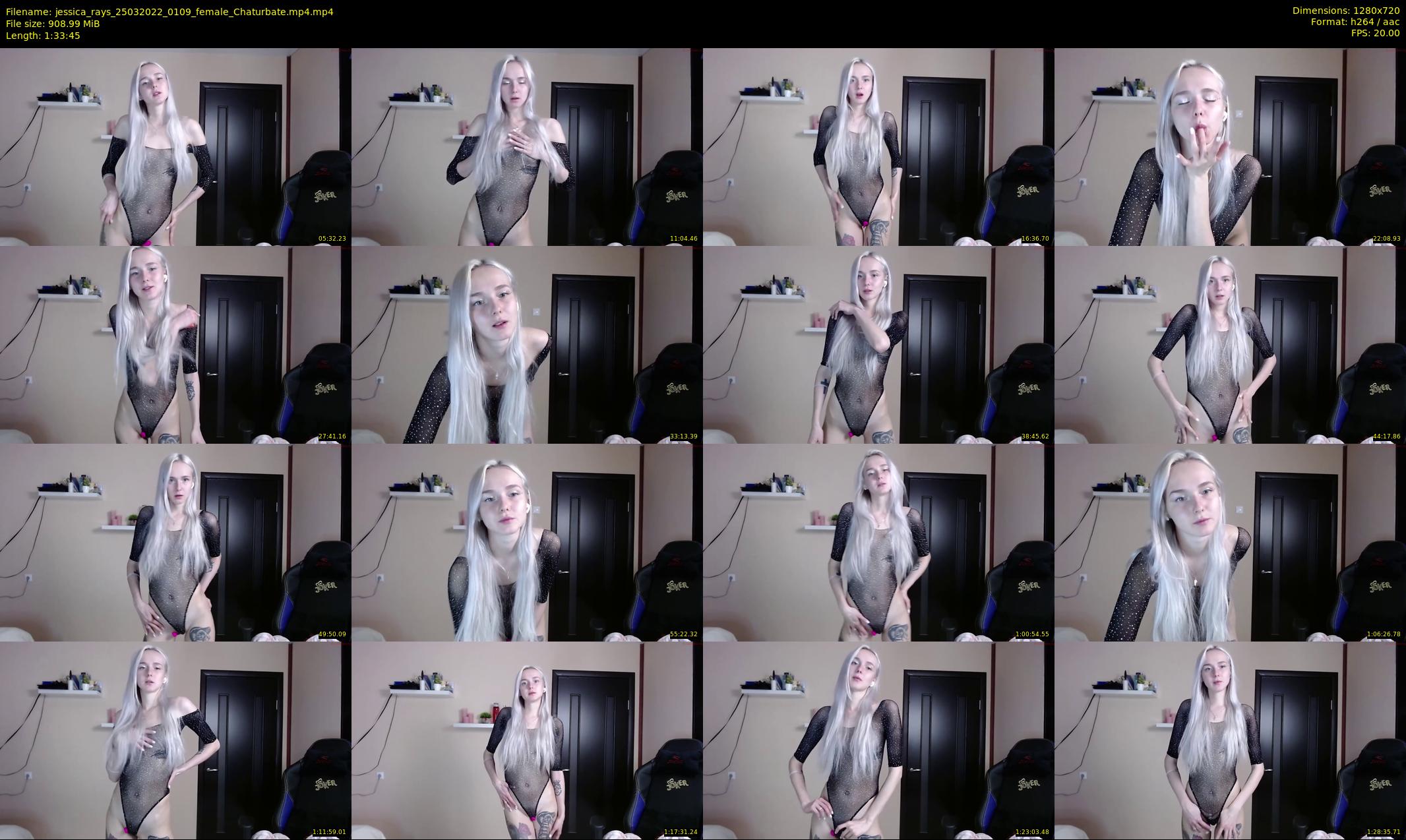 jessica_rays — 94 minute Chaturbate couple cam show recording, 720p, Mar 25, 2022