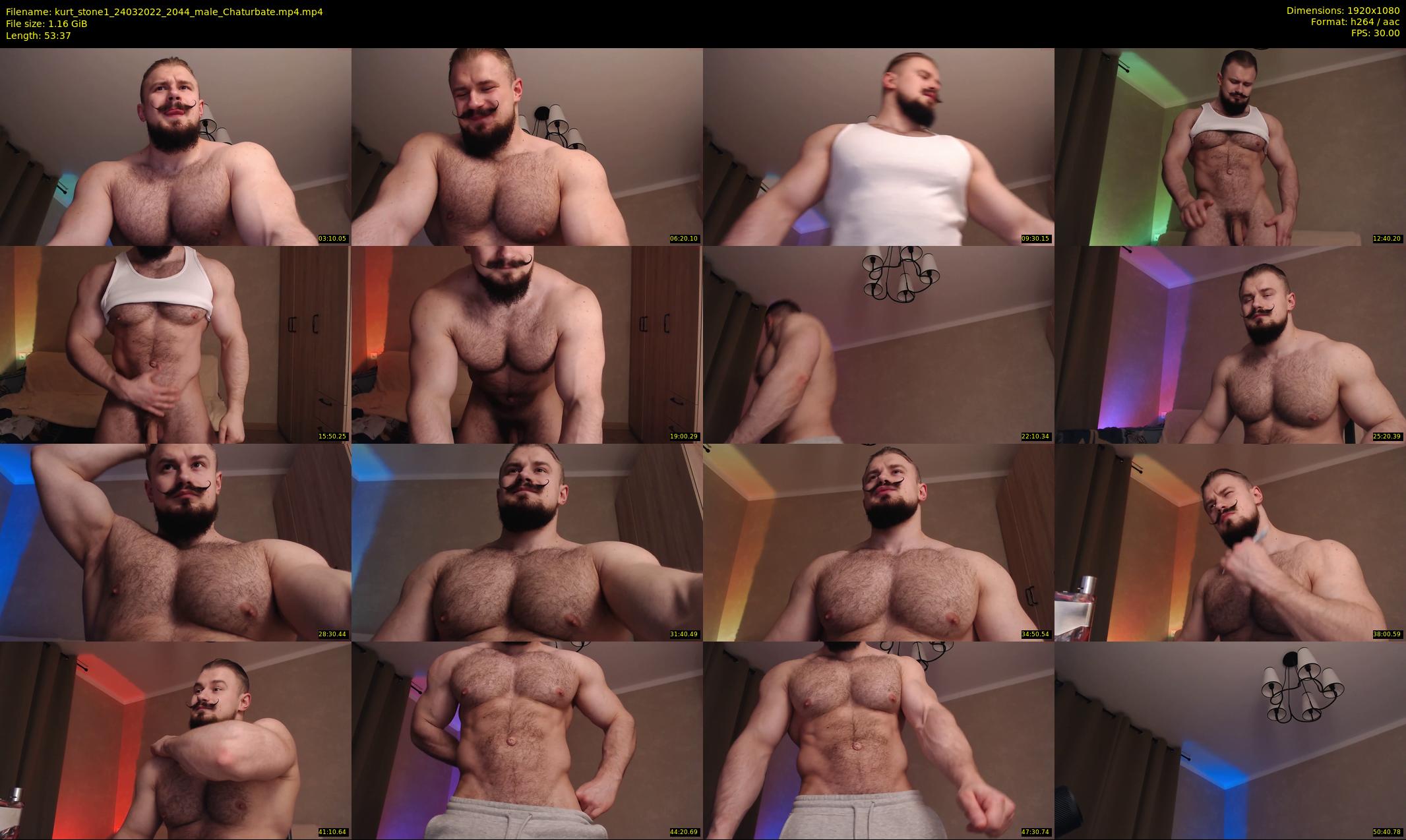 kurt_stone1 — 54 minute Chaturbate male cam show recording, 1080p, Mar 24, 2022