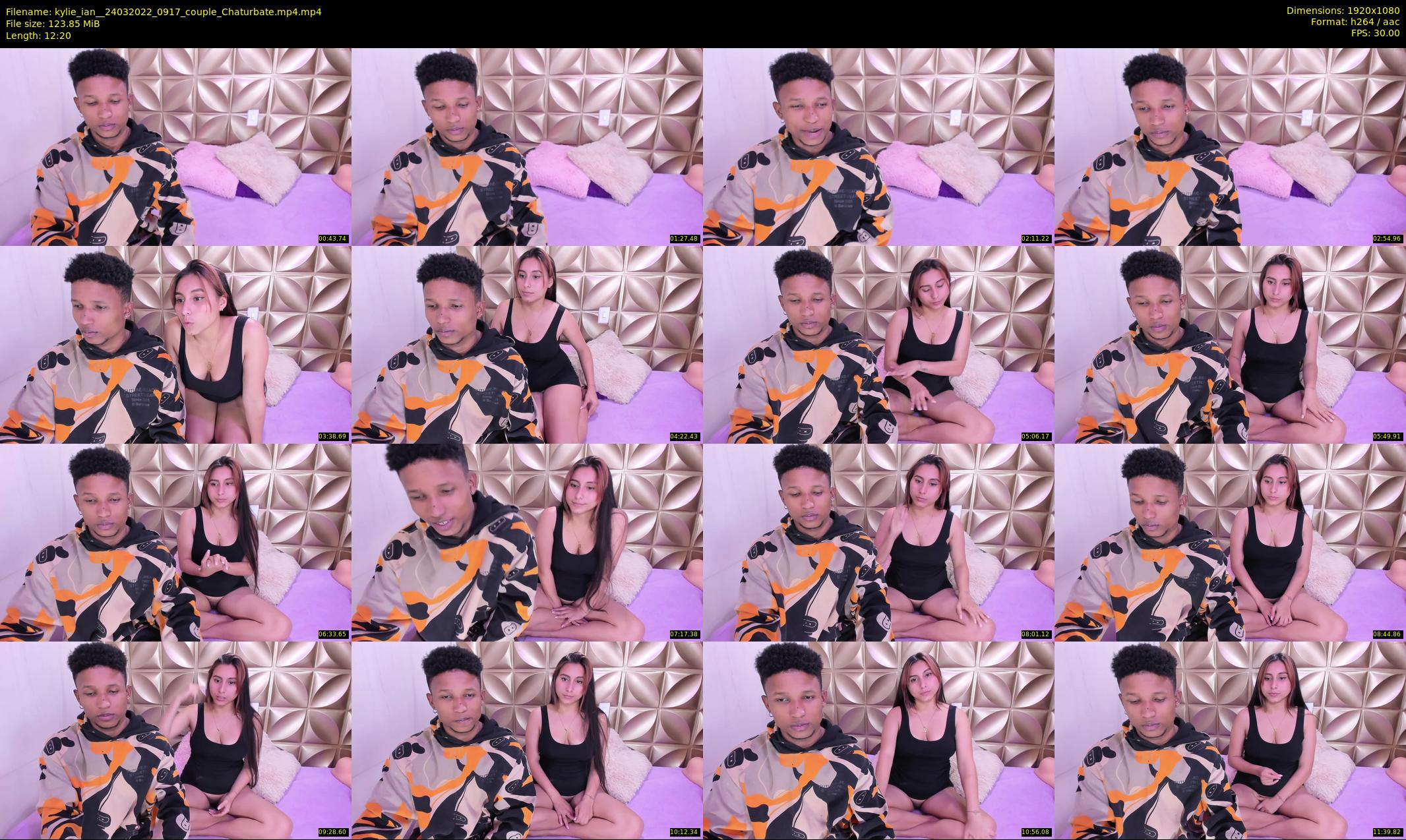 kylie_ian_ — 13 minute Chaturbate couple cam show recording, 1080p, Mar 24, 2022
