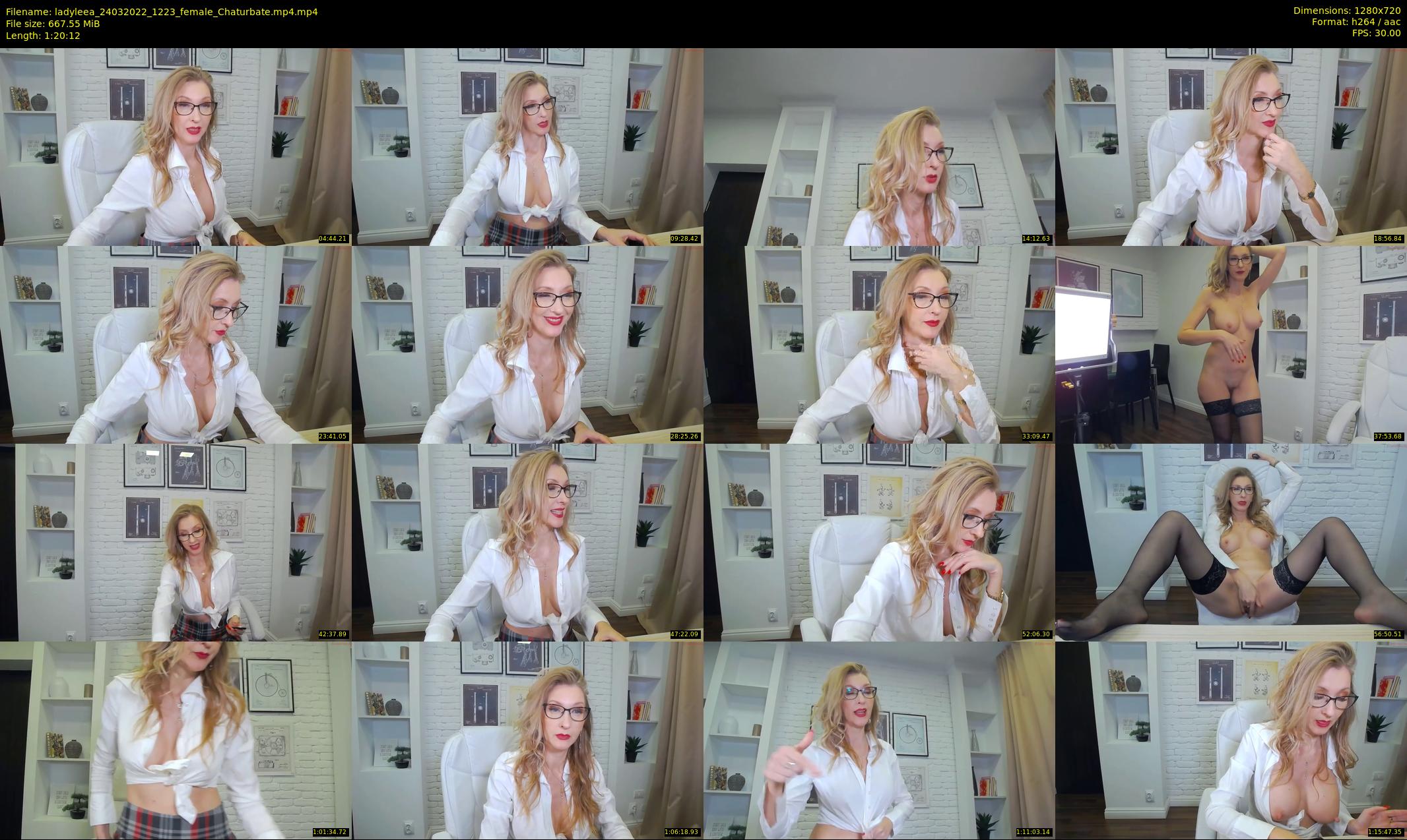 ladyleea — 81 minute Chaturbate female cam show recording, 720p, Mar 24, 2022