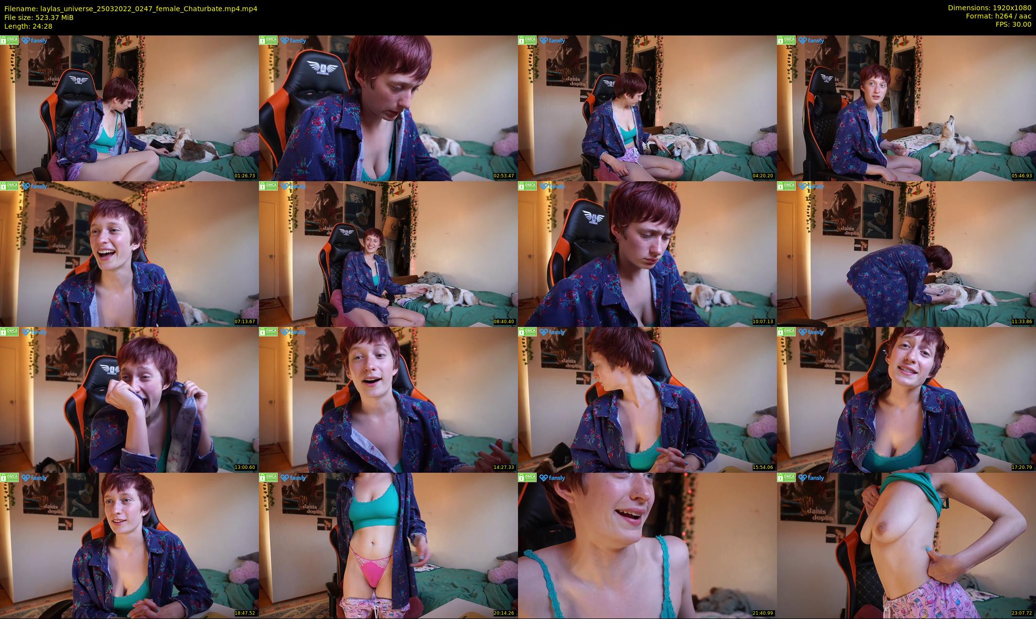 laylas_universe — 25 minute Chaturbate female cam show recording, 1080p, Mar 25, 2022