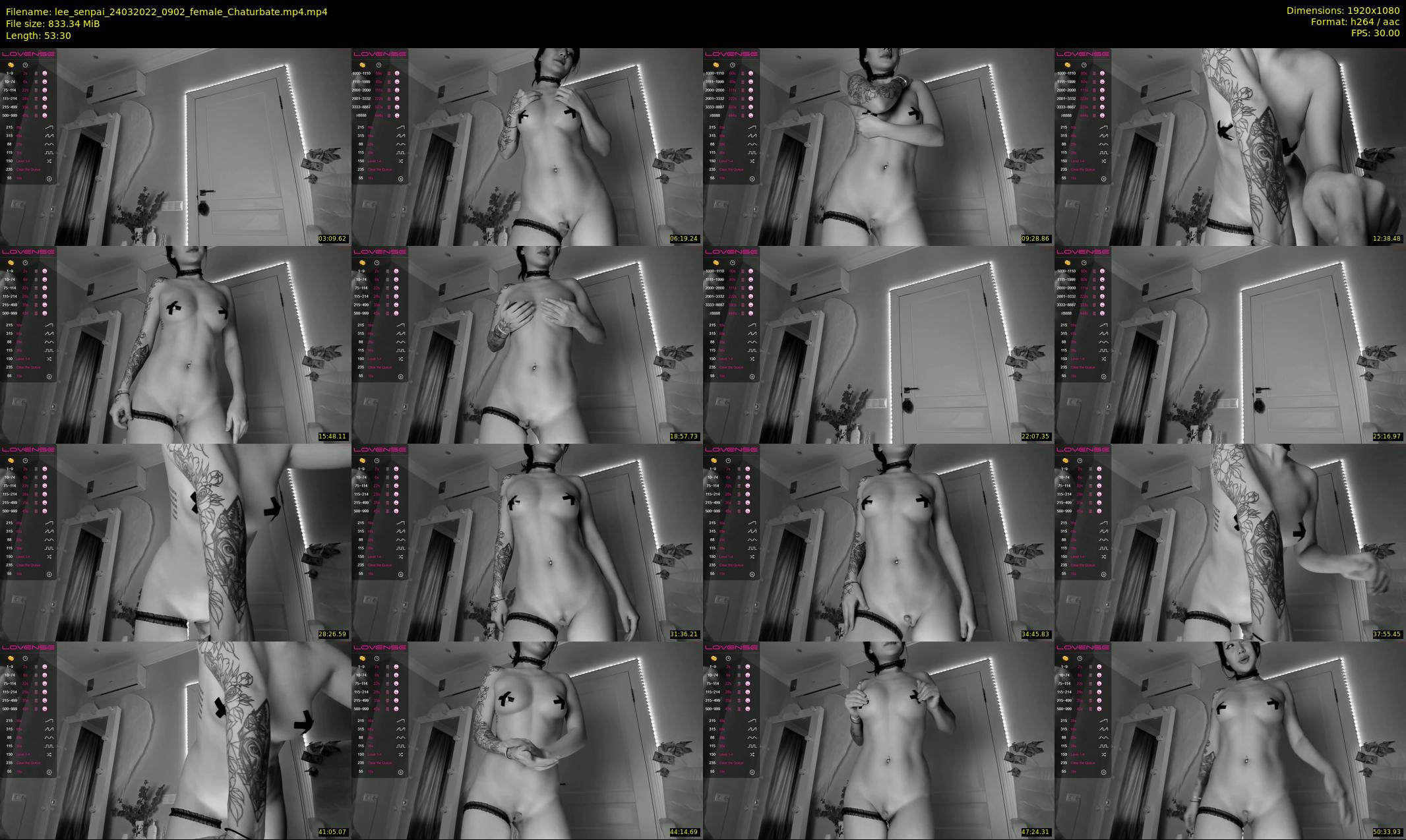 lee_senpai — 54 minute Chaturbate female cam show recording, 1080p, Mar 24, 2022