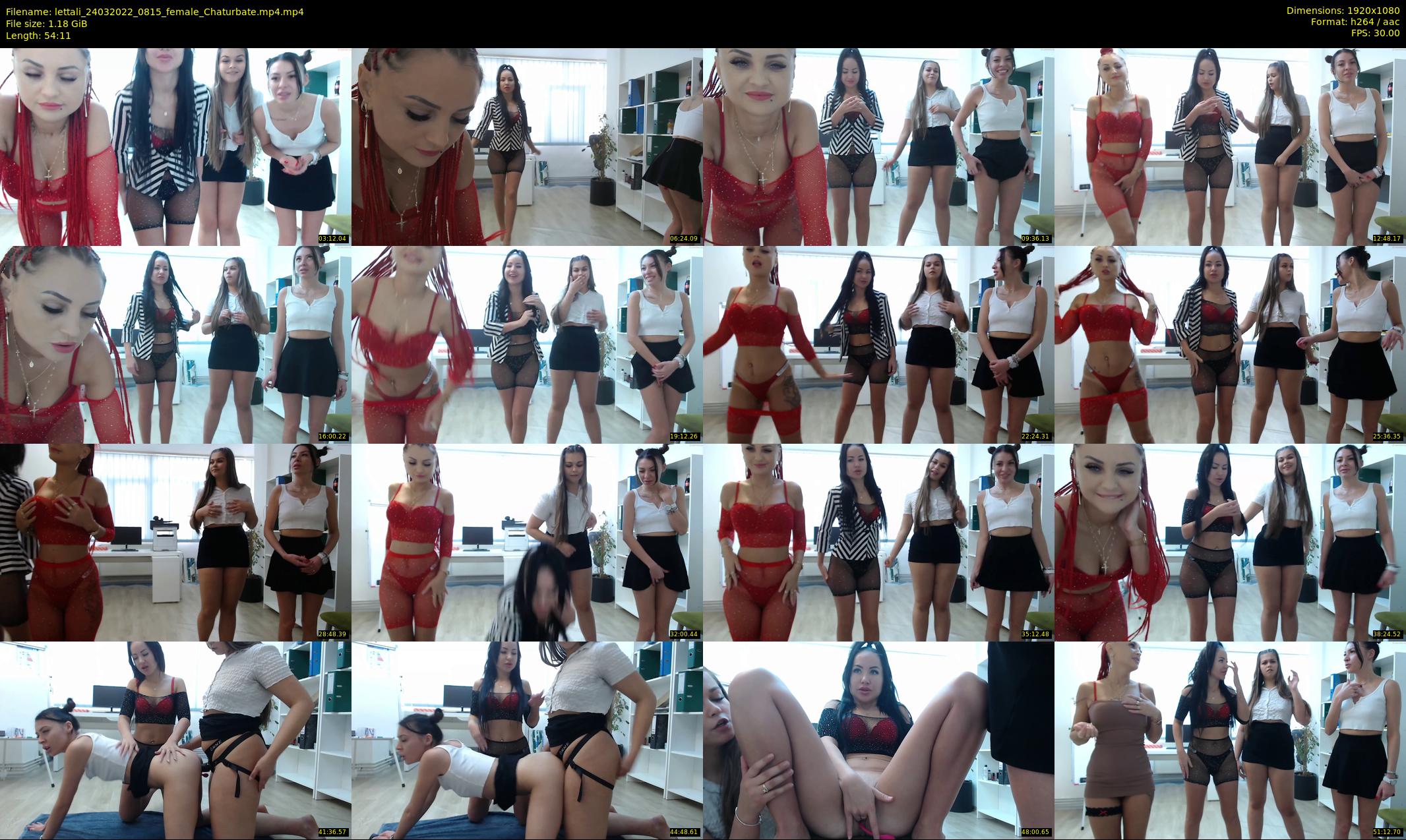 lettali — 55 minute Chaturbate female cam show recording, 1080p, Mar 24, 2022