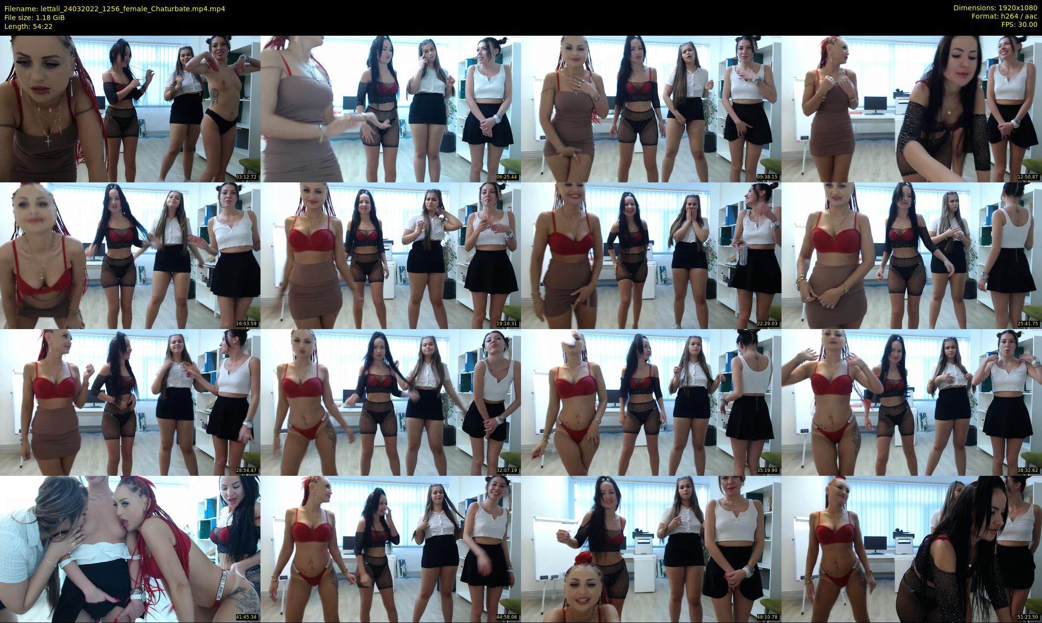 lettali — 55 minute Chaturbate female cam show recording, 1080p, Mar 24, 2022