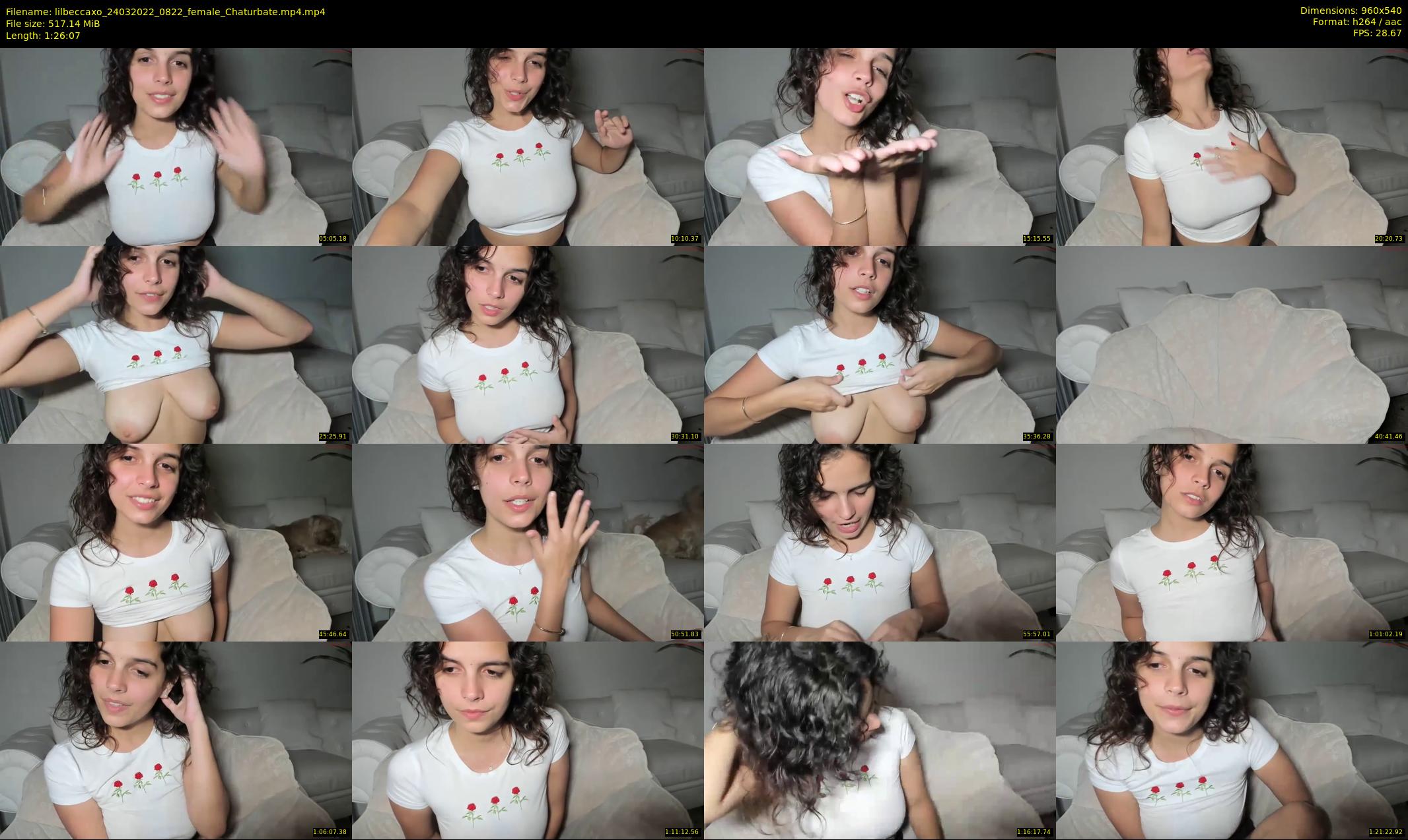 lilbeccaxo — 87 minute Chaturbate female cam show recording, 480p, Mar 24, 2022