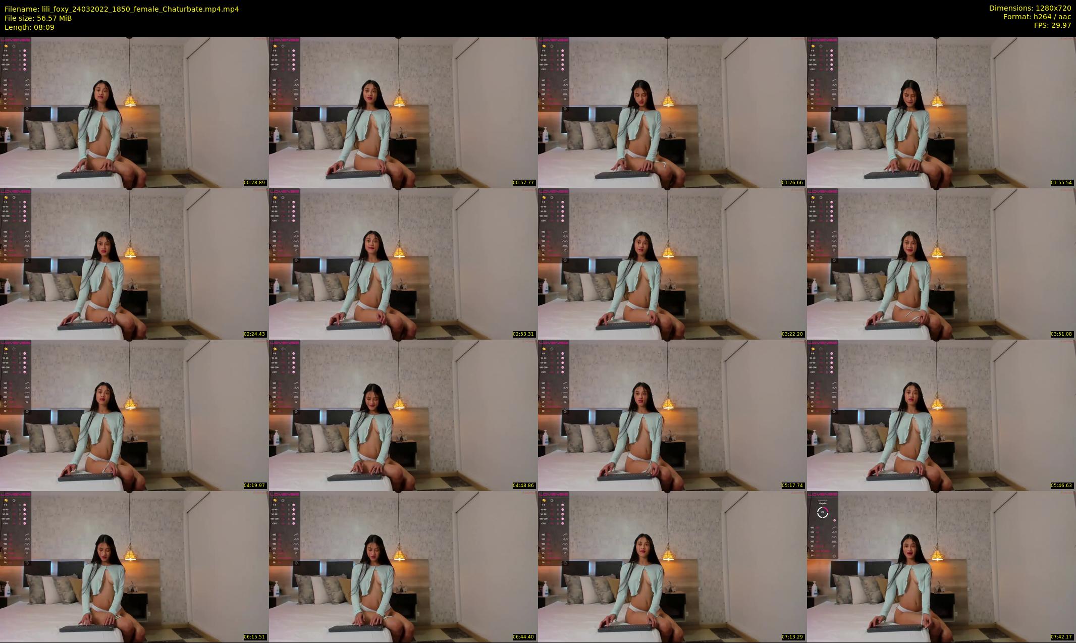 lili_foxy — 9 minute Chaturbate female cam show recording, 720p, Mar 24, 2022