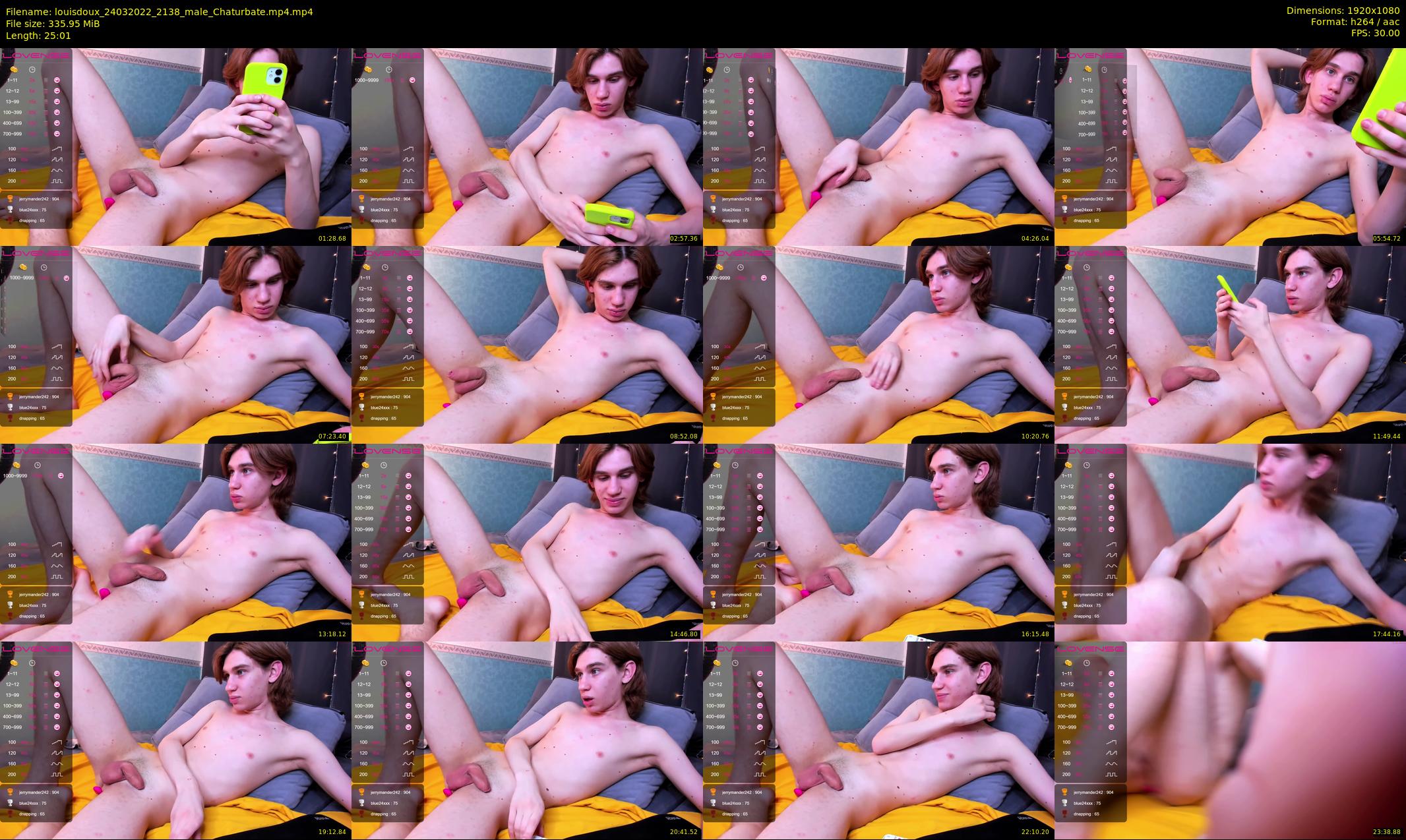 louisdoux — 26 minute Chaturbate male cam show recording, 1080p, Mar 24, 2022
