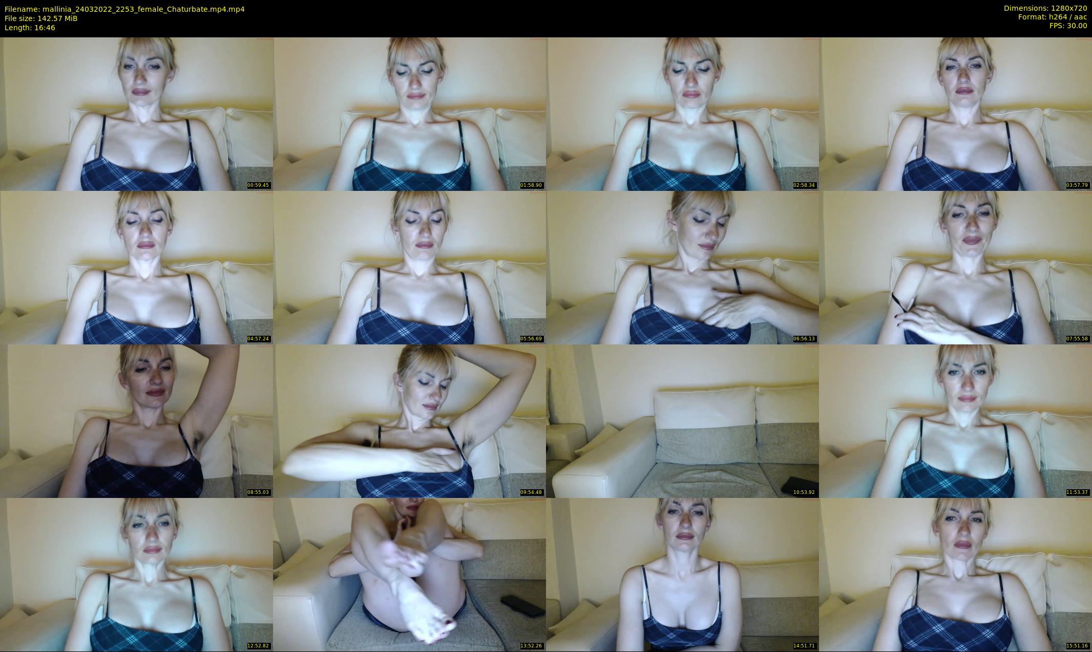 mallinia — 17 minute Chaturbate female cam show recording, 720p, Mar 24, 2022