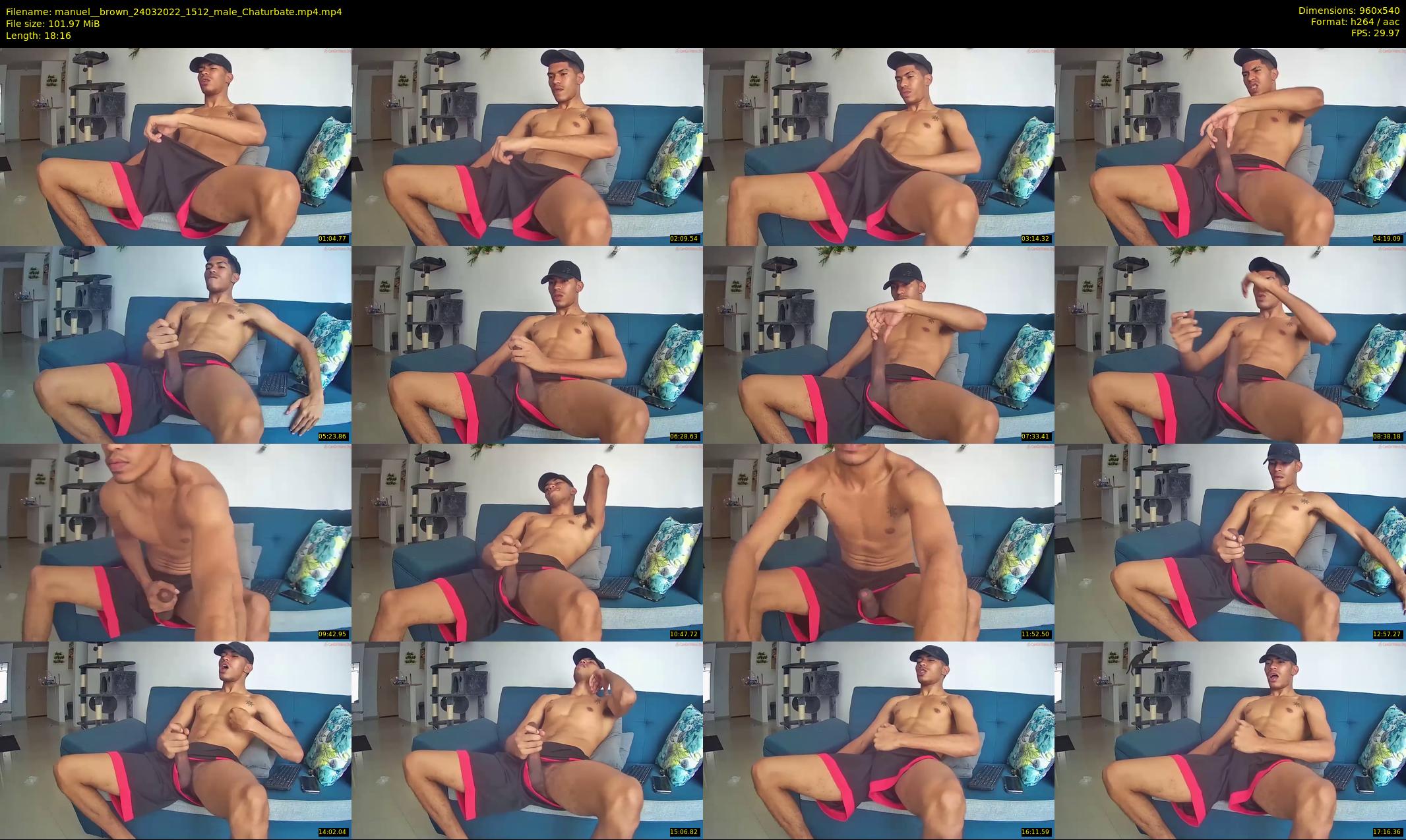 manuel__brown — 19 minute Chaturbate male cam show recording, 480p, Mar 24, 2022