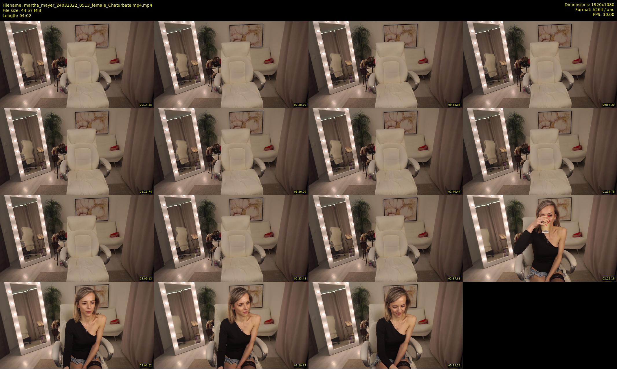 martha_mayer — 5 minute Chaturbate female cam show recording, 1080p, Mar 24, 2022