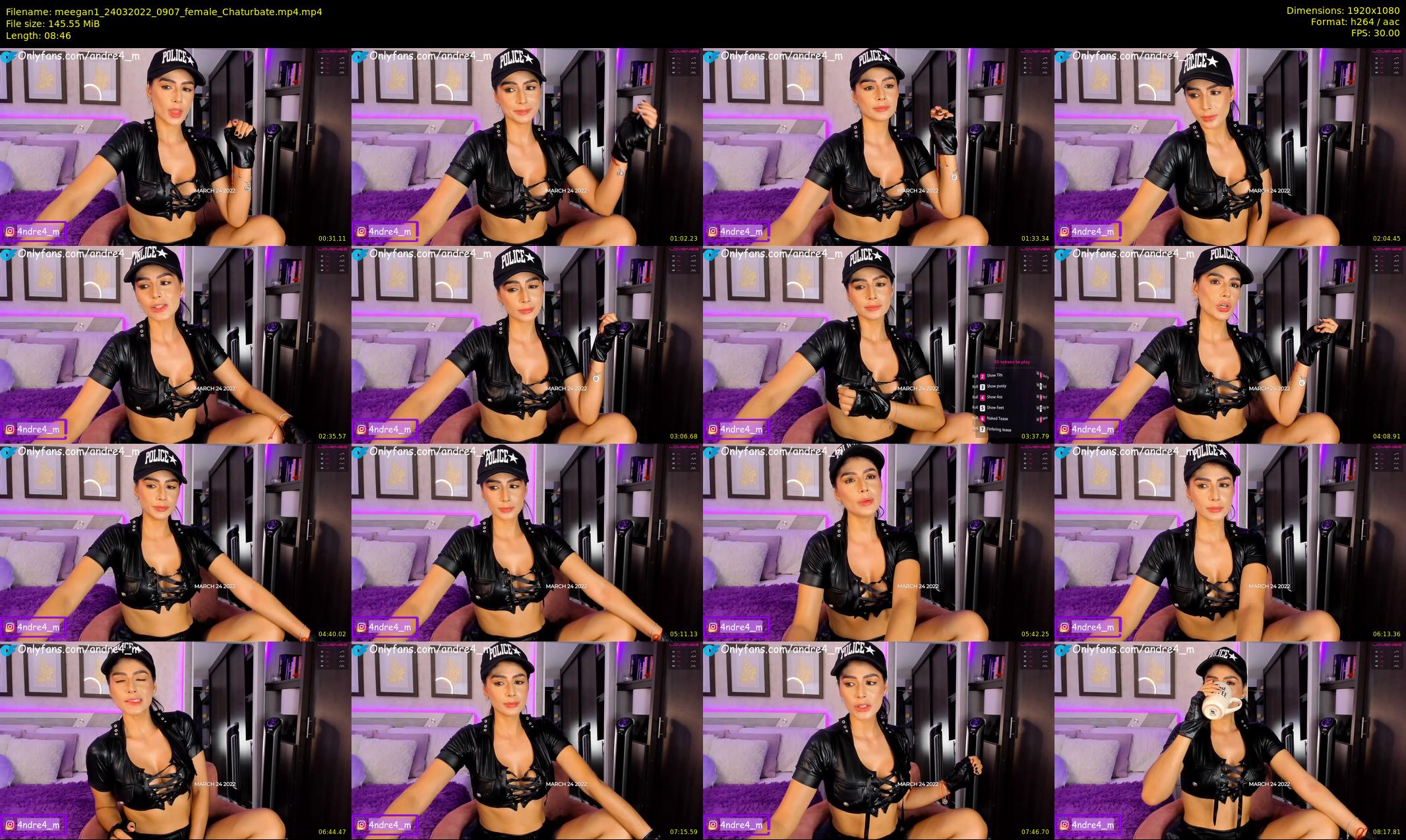 meegan1 — 9 minute Chaturbate female cam show recording, 1080p, Mar 24, 2022
