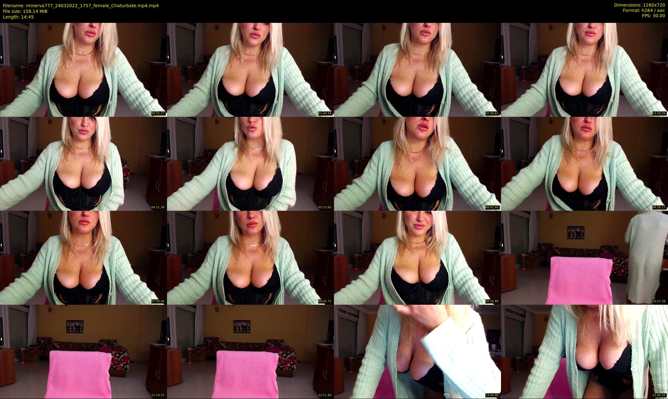 minerva777 — 15 minute Chaturbate female cam show recording, 720p, Mar 24, 2022