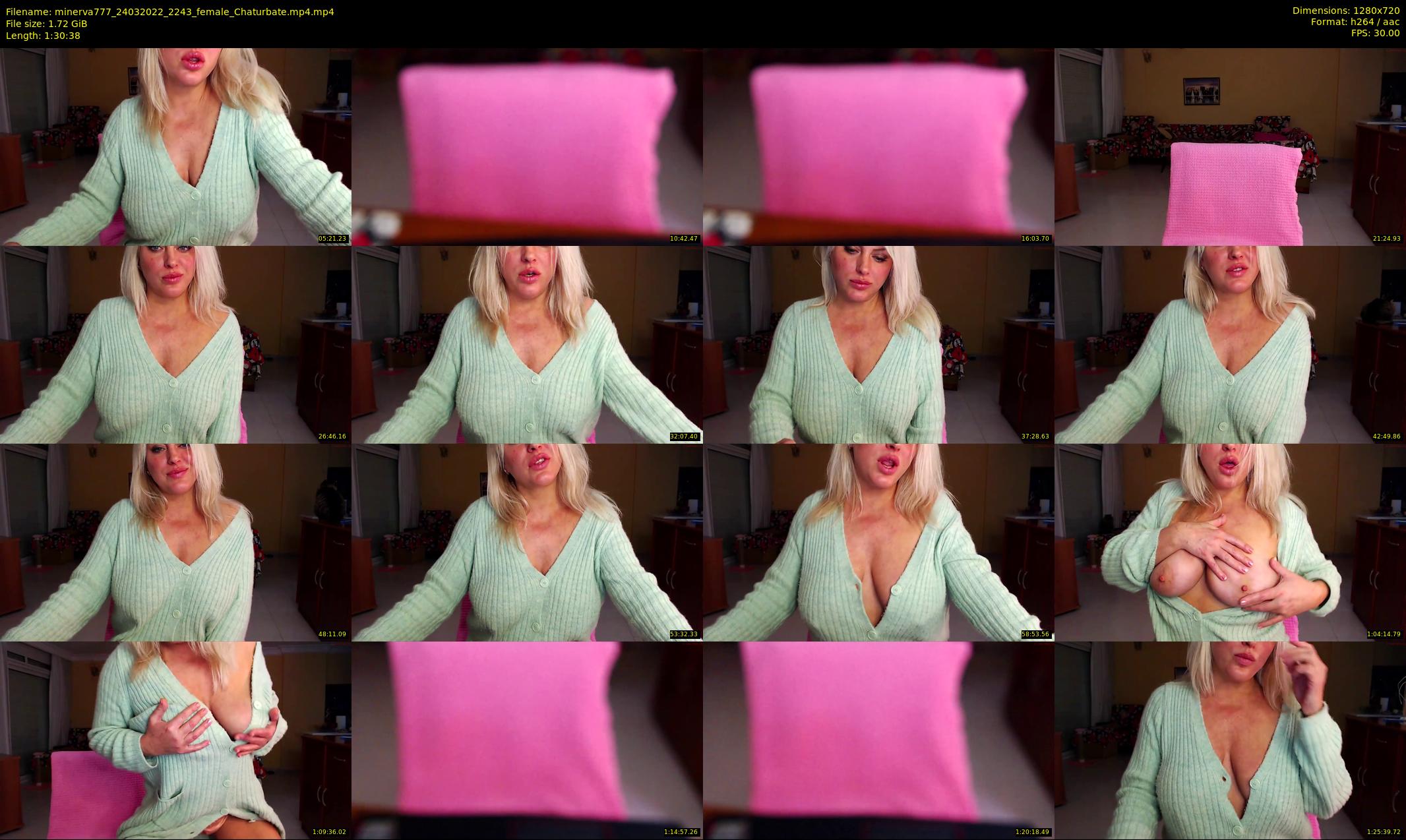 minerva777 — 91 minute Chaturbate female cam show recording, 720p, Mar 24, 2022