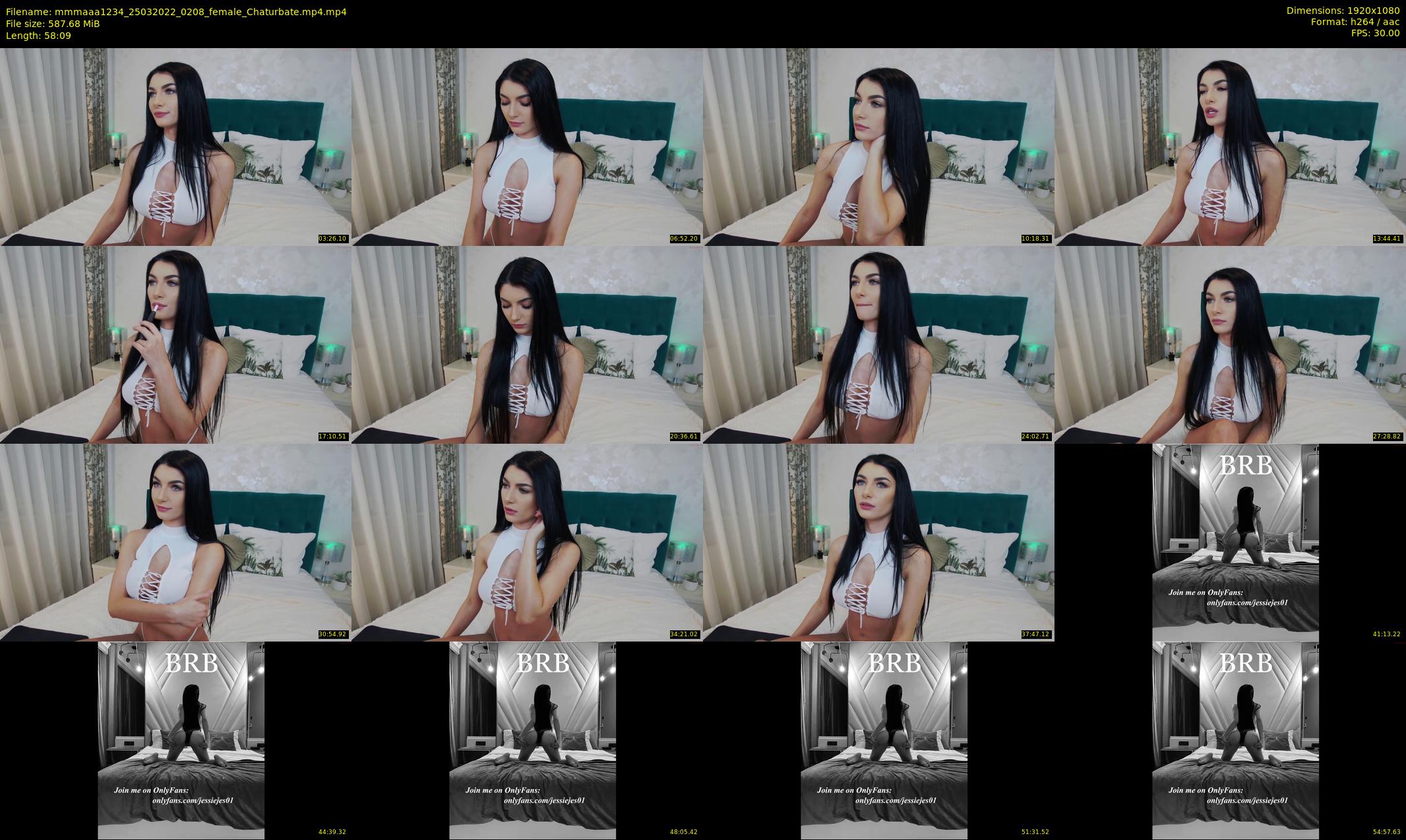 mmmaaa1234 — 59 minute Chaturbate female cam show recording, 1080p, Mar 25, 2022