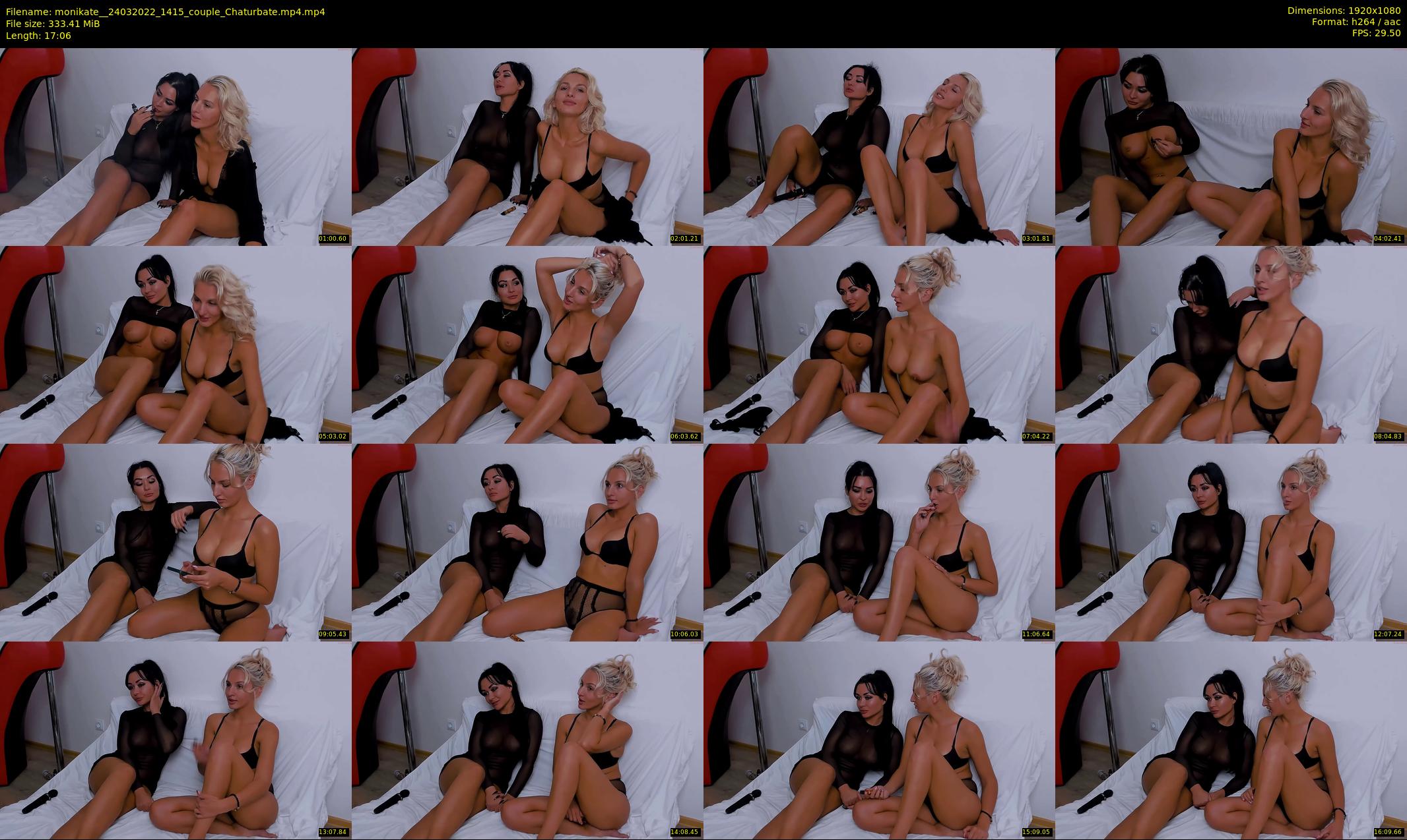 monikate_ — 18 minute Chaturbate couple cam show recording, 1080p, Mar 24, 2022