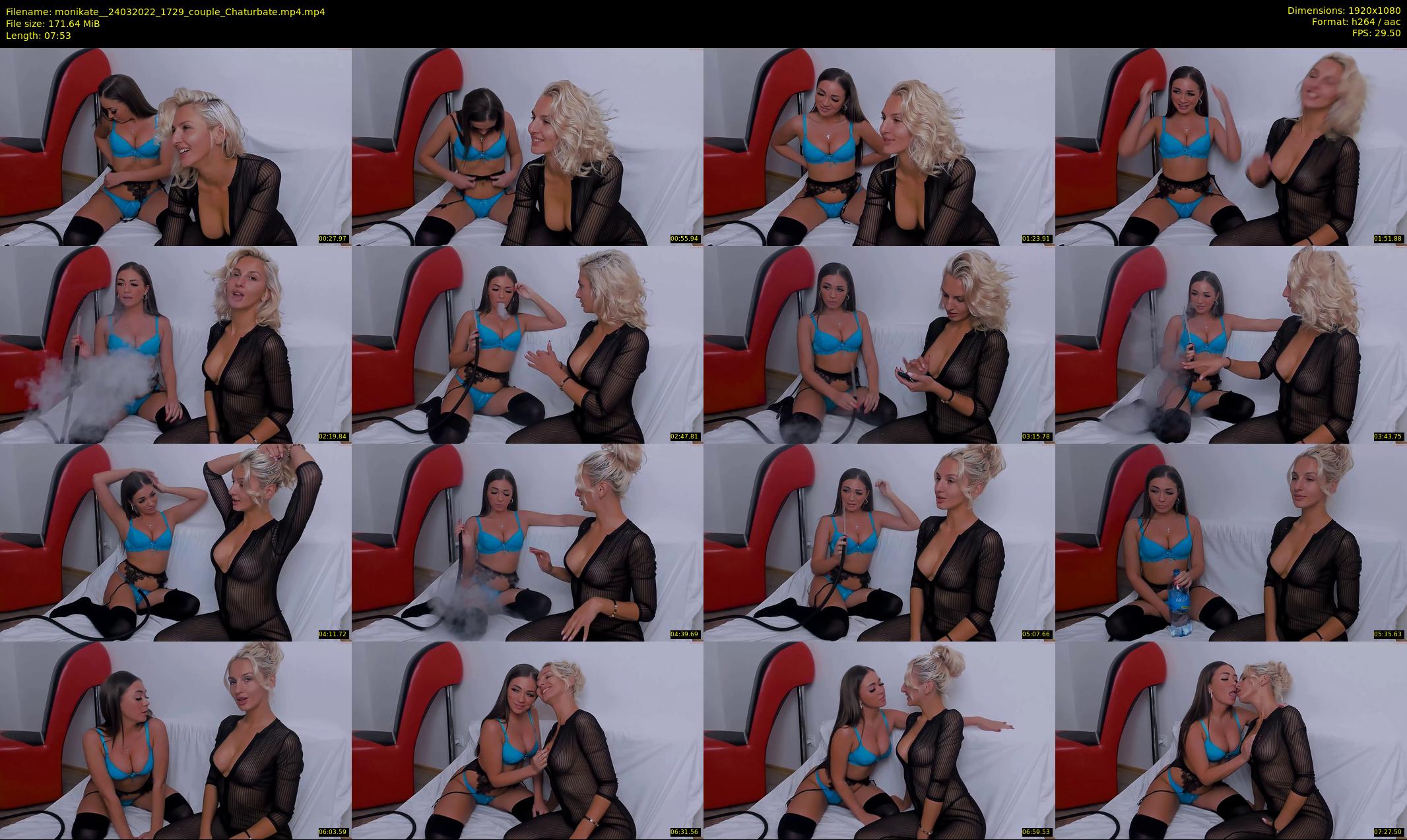 monikate_ — 8 minute Chaturbate couple cam show recording, 1080p, Mar 24, 2022