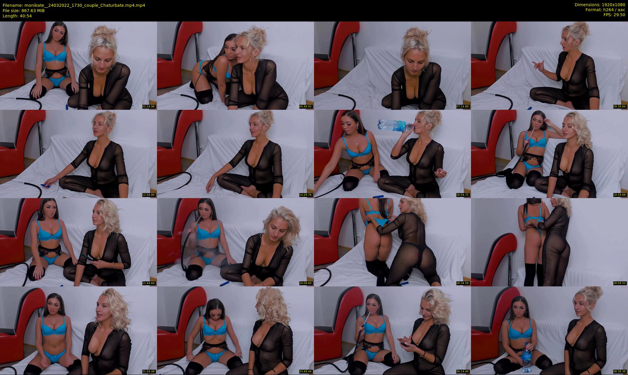 monikate_ — 41 minute Chaturbate couple cam show recording, 1080p, Mar 24, 2022