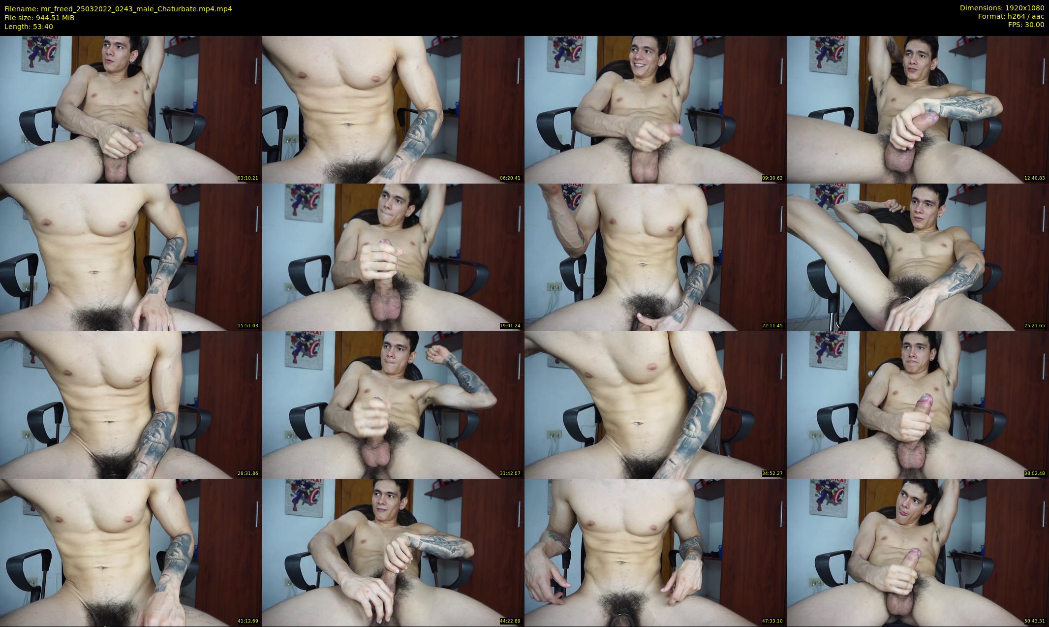 mr_freed — 54 minute Chaturbate male cam show recording, 1080p, Mar 25, 2022