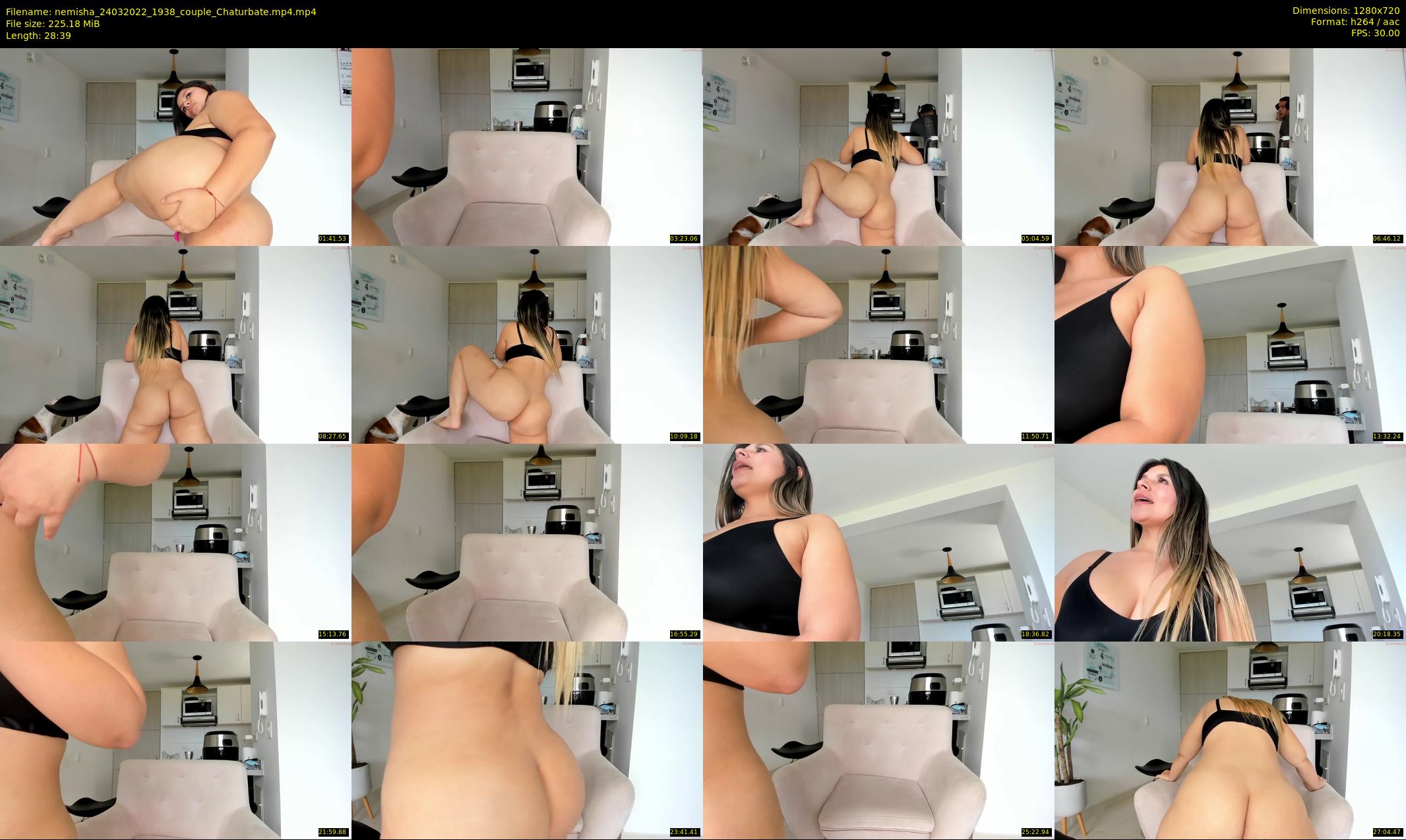 nemisha — 29 minute Chaturbate female cam show recording, 720p, Mar 24, 2022