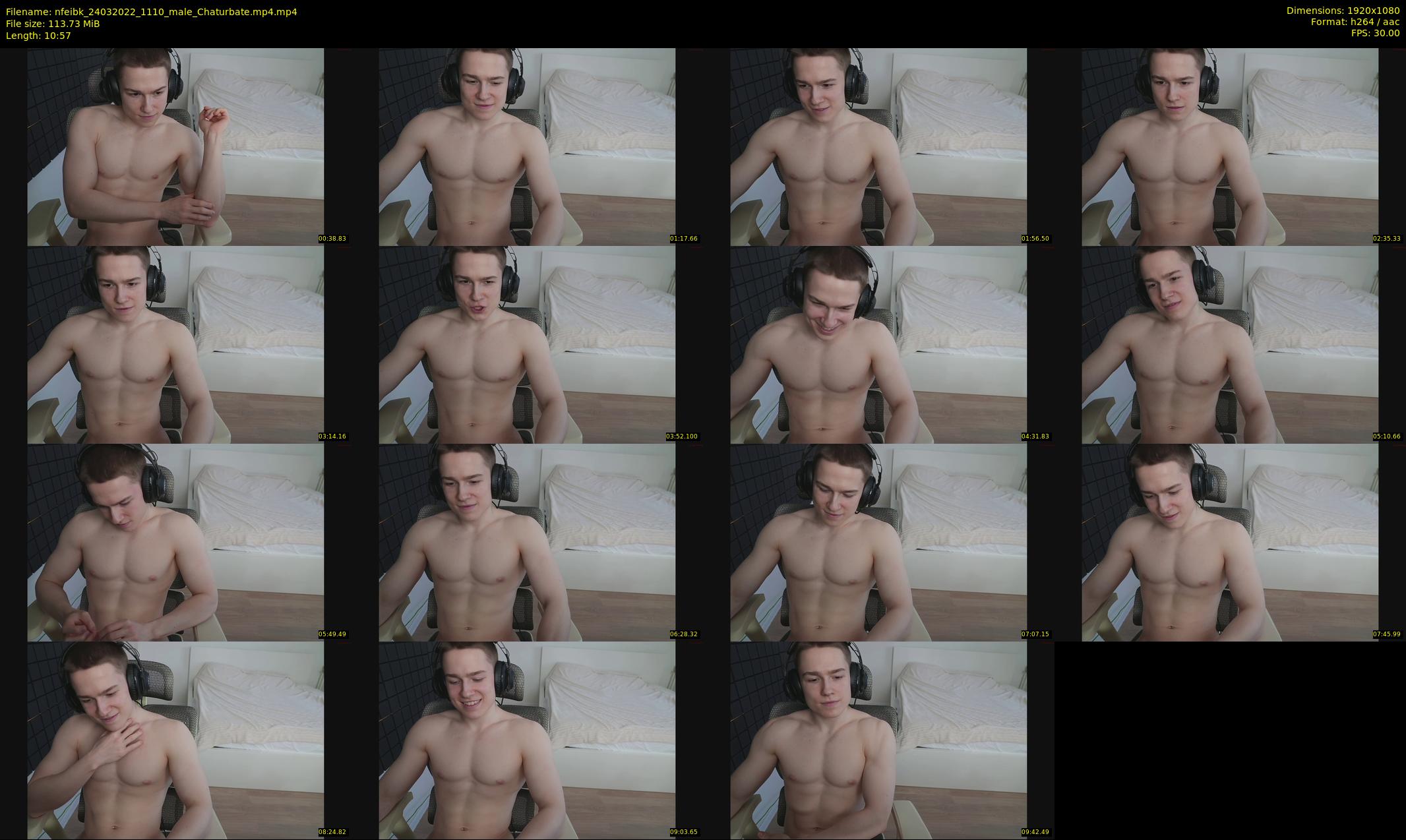 nfeibk — 11 minute Chaturbate male cam show recording, 1080p, Mar 24, 2022