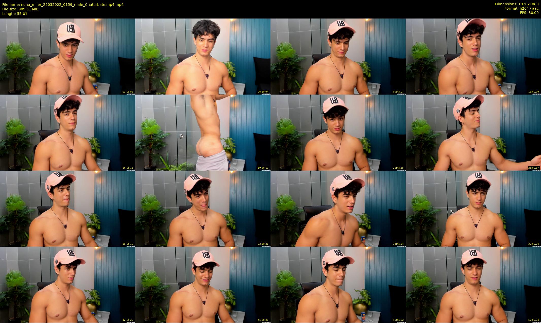 noha_miler — 56 minute Chaturbate male cam show recording, 1080p, Mar 25, 2022
