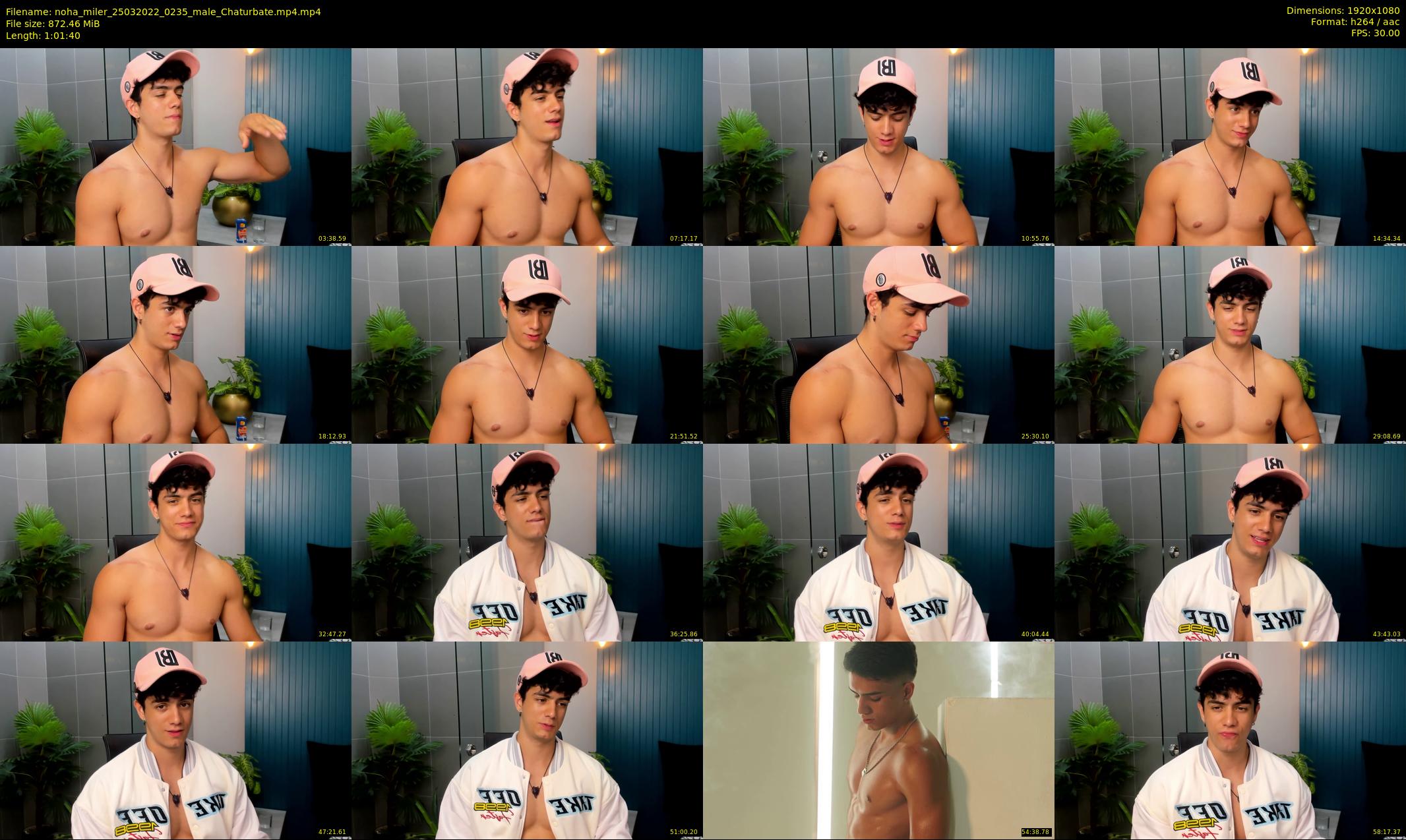 noha_miler — 62 minute Chaturbate male cam show recording, 1080p, Mar 25, 2022