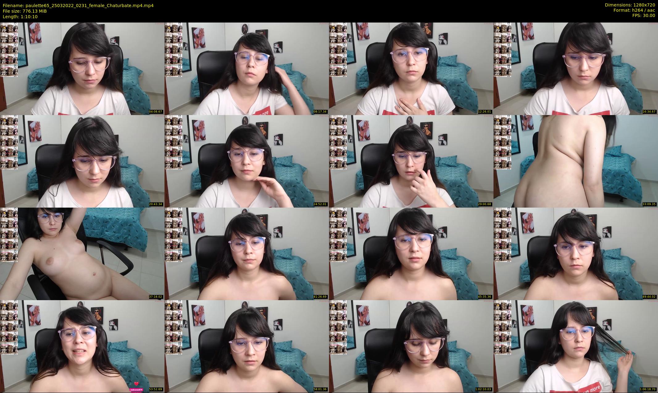 paulette65 — 71 minute Chaturbate female cam show recording, 720p, Mar 25, 2022