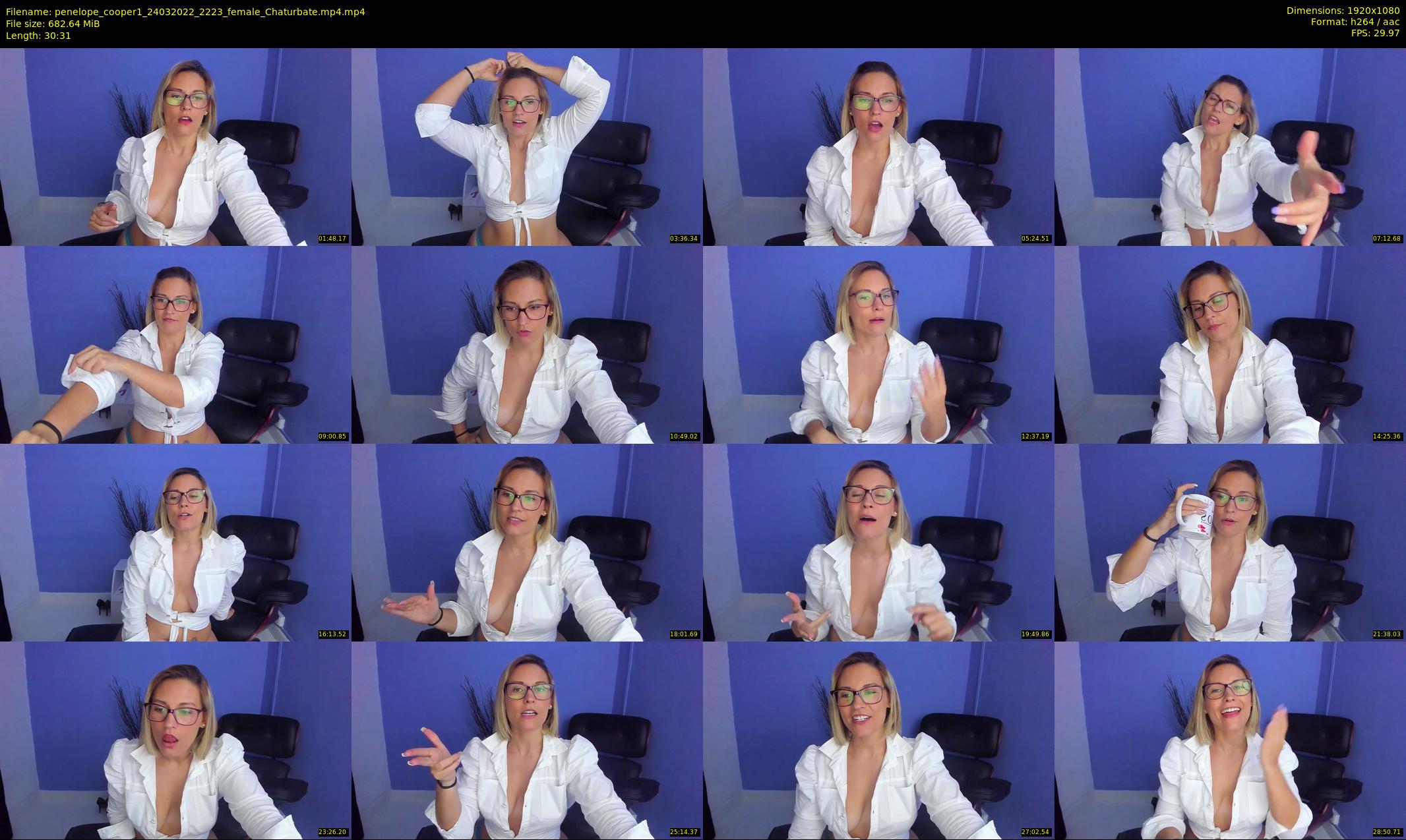 penelope_cooper1 — 31 minute Chaturbate female cam show recording, 1080p, Mar 24, 2022