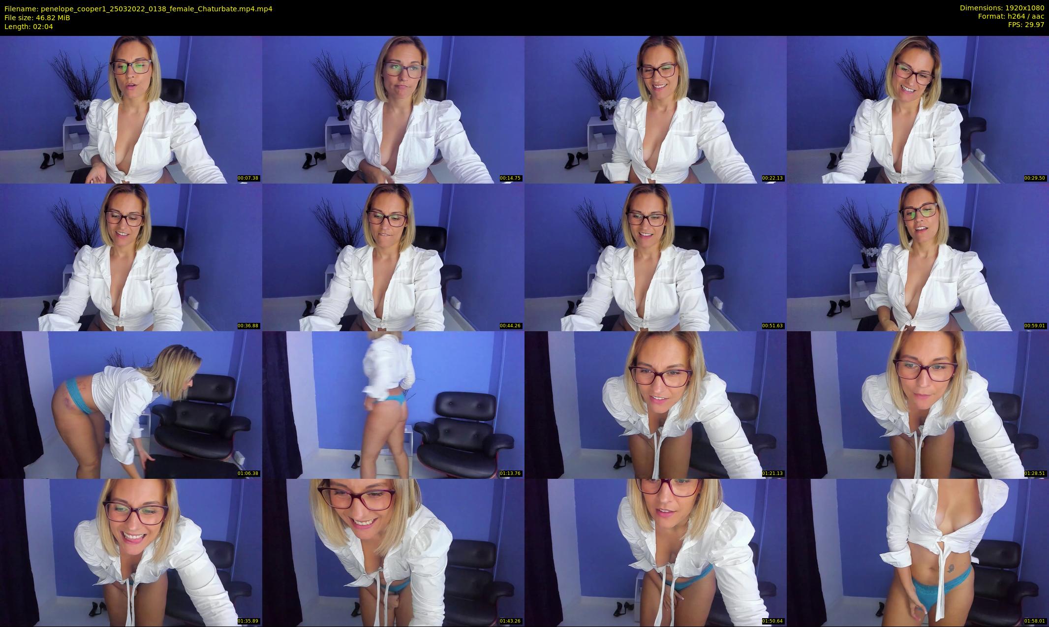 penelope_cooper1 — 3 minute Chaturbate female cam show recording, 1080p, Mar 25, 2022