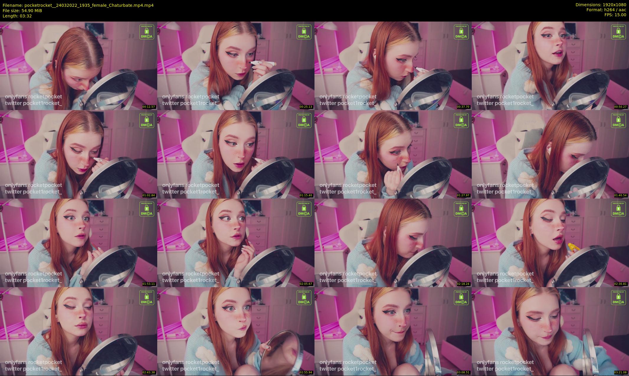 pocketrocket_ — 4 minute Chaturbate female cam show recording, 1080p, Mar 24, 2022