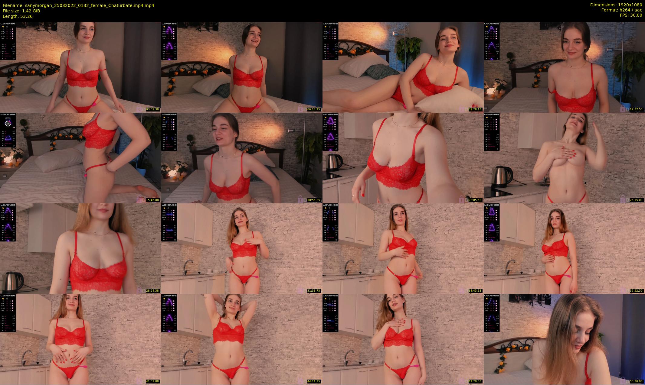 sanymorgan — 54 minute Chaturbate couple cam show recording, 1080p, Mar 25, 2022