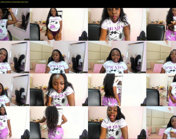 selene_ebony — 28 minute Chaturbate female cam show recording, 1080p, Mar 24, 2022