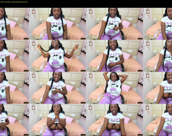 selene_ebony — 18 minute Chaturbate female cam show recording, 1080p, Mar 24, 2022