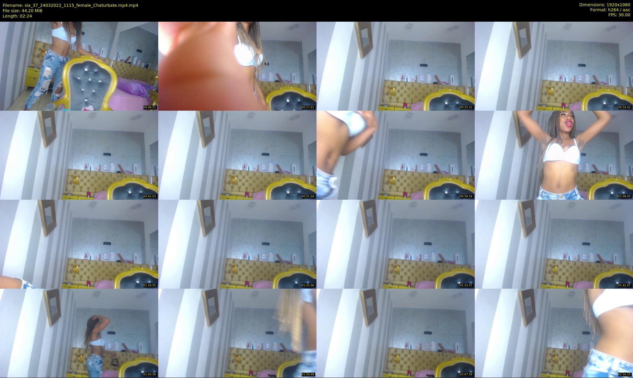 sia_37 — 3 minute Chaturbate female cam show recording, 1080p, Mar 24, 2022