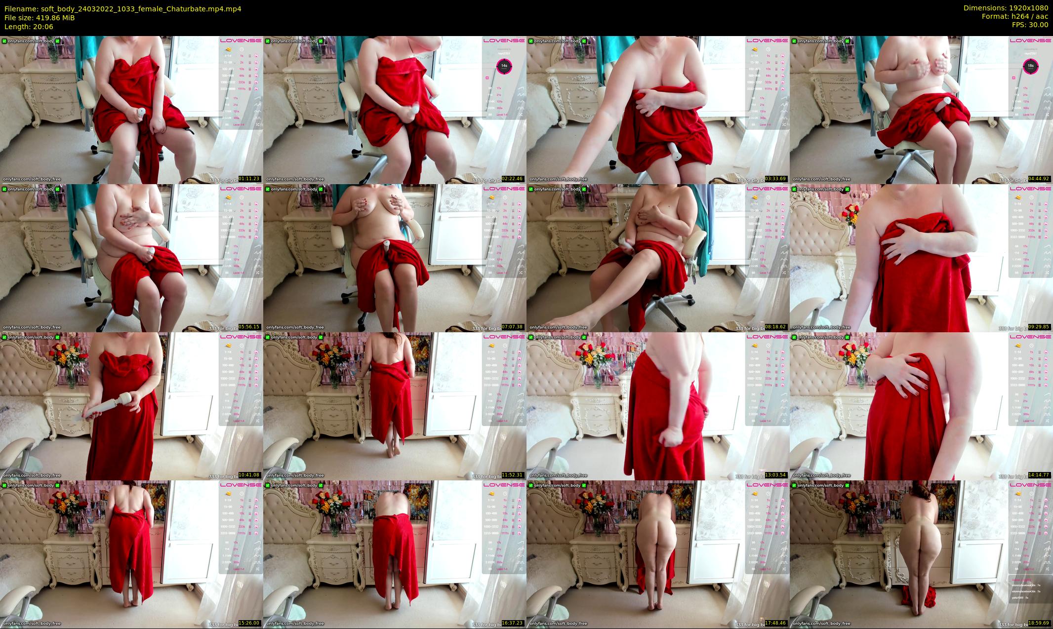 soft_body — 21 minute Chaturbate female cam show recording, 1080p, Mar 24, 2022