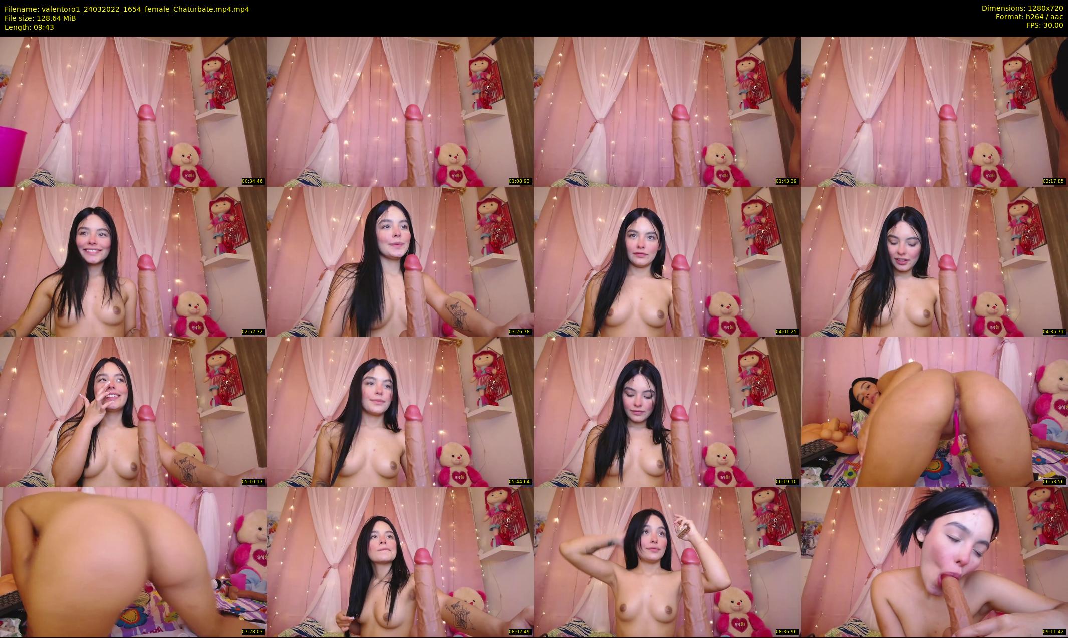 valentoro1 — 10 minute Chaturbate female cam show recording, 720p, Mar 24, 2022